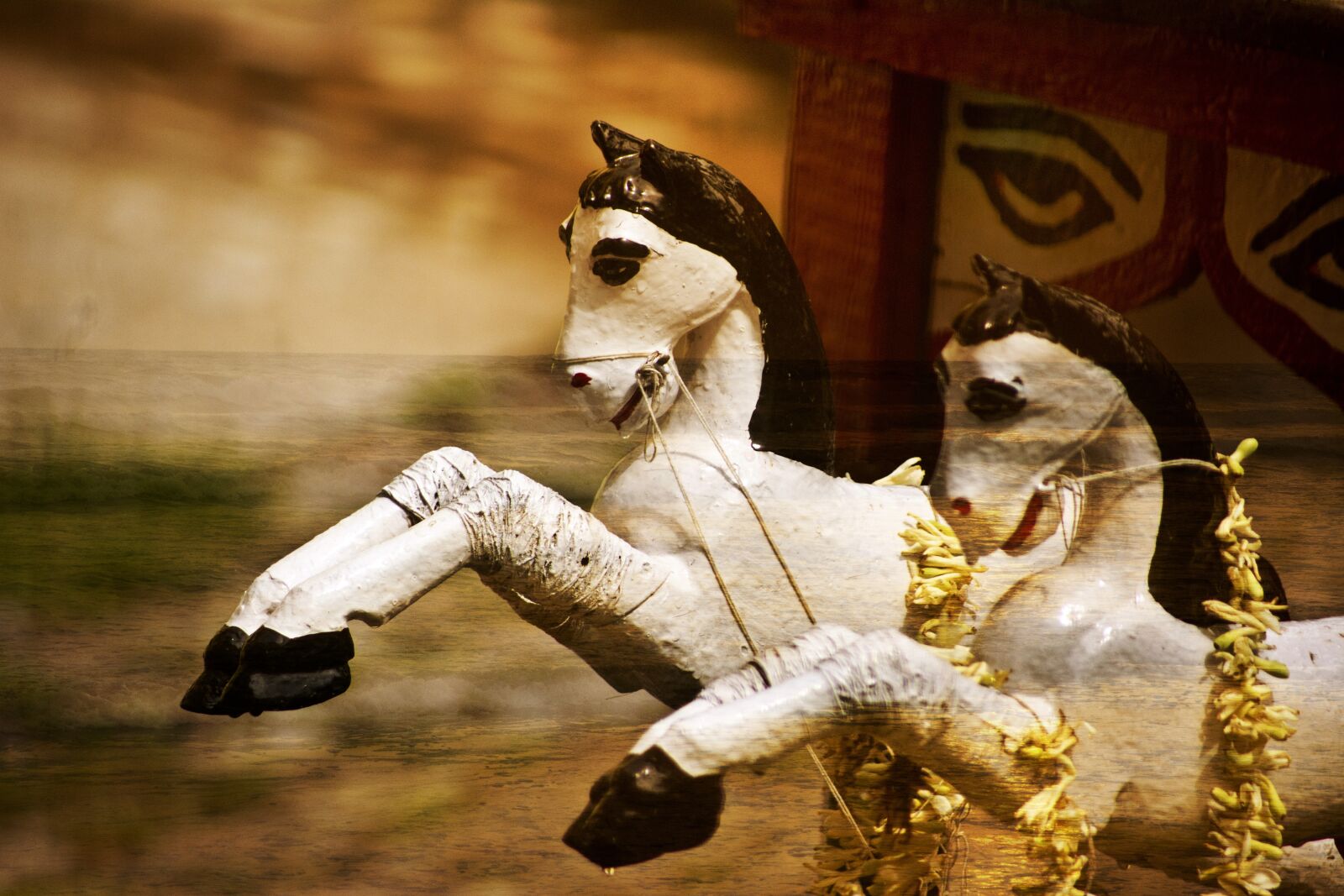 Nikon D5200 sample photo. Chariot, horses, roman photography
