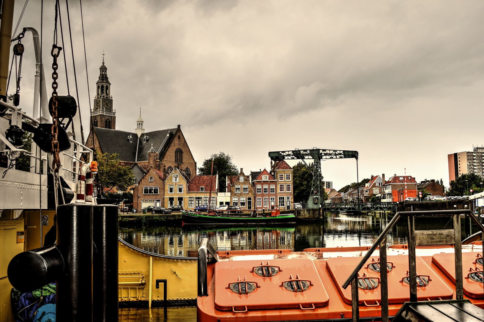 Nikon D3200 sample photo. Maassluis, port, the kolk photography