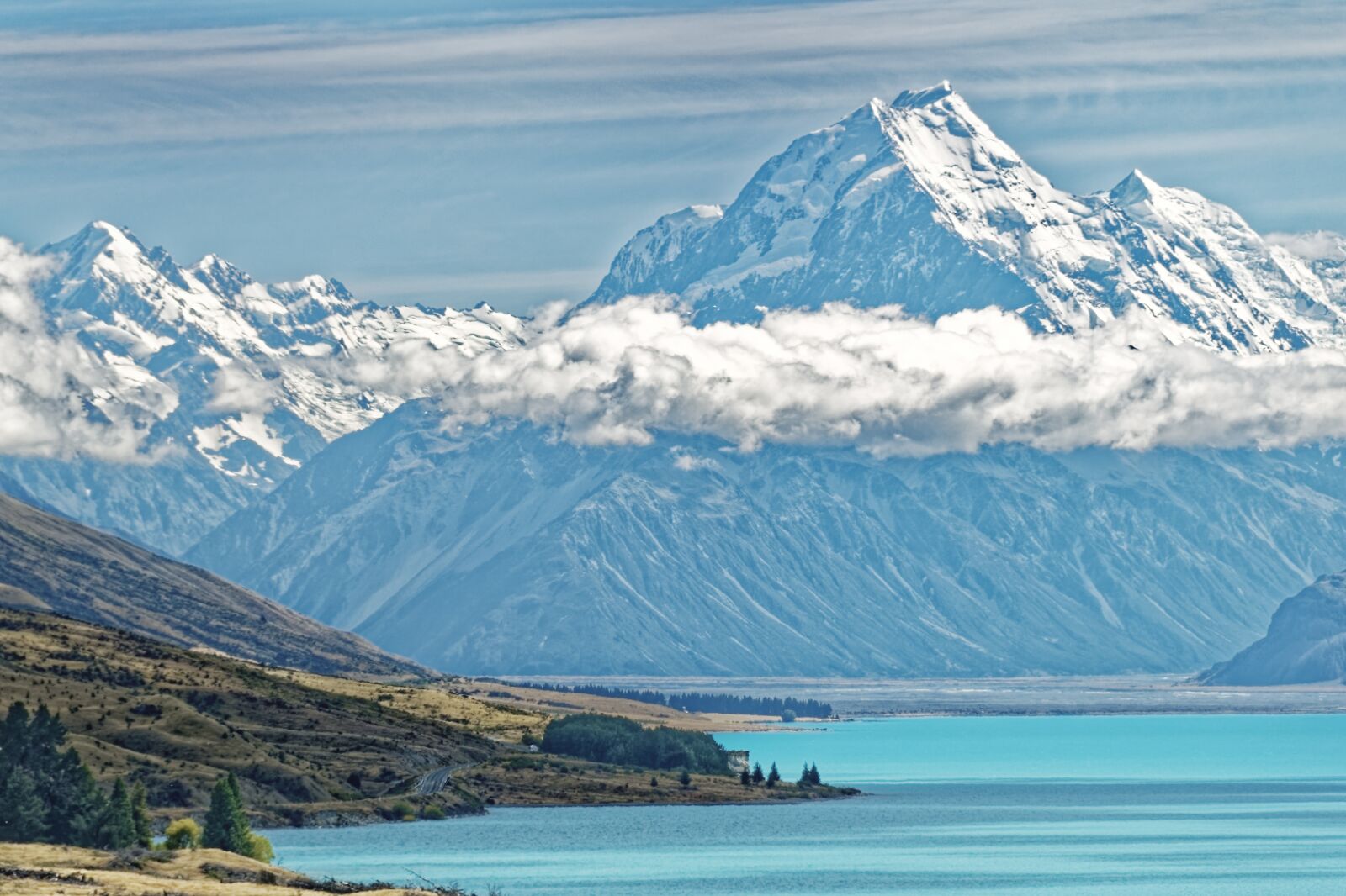 Nikon D500 sample photo. New zealand, lake pukaki photography