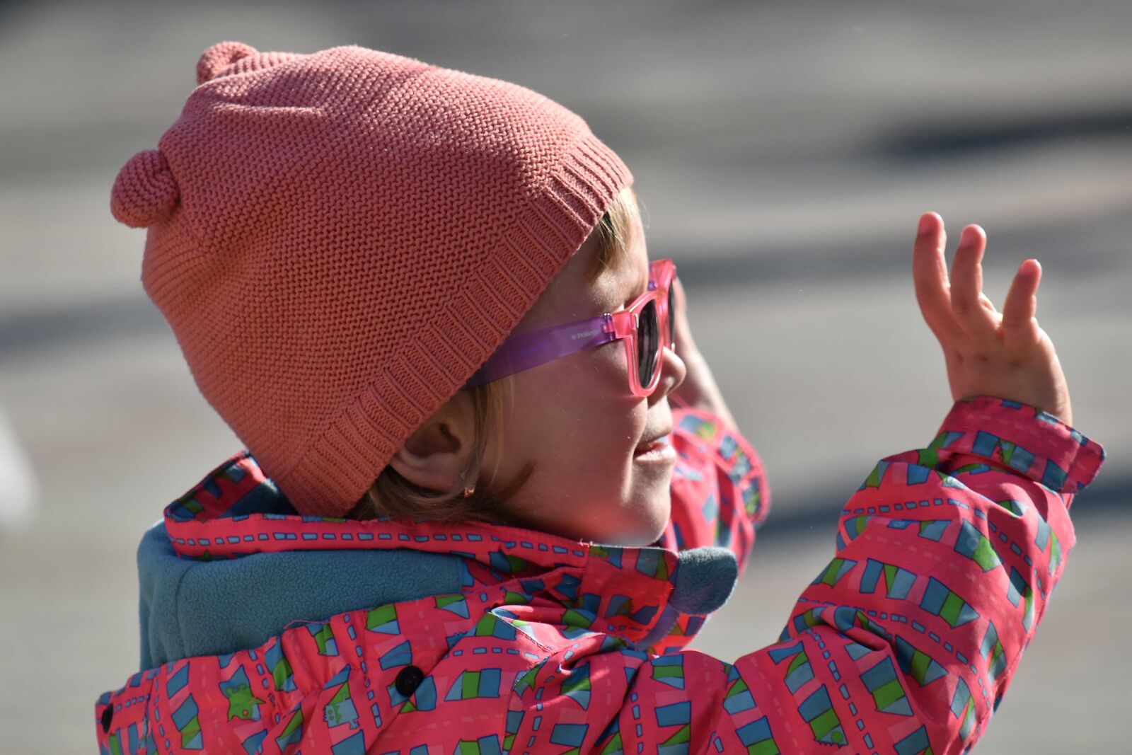 Nikon D5500 sample photo. Cheerful, child, enjoyment, fun photography