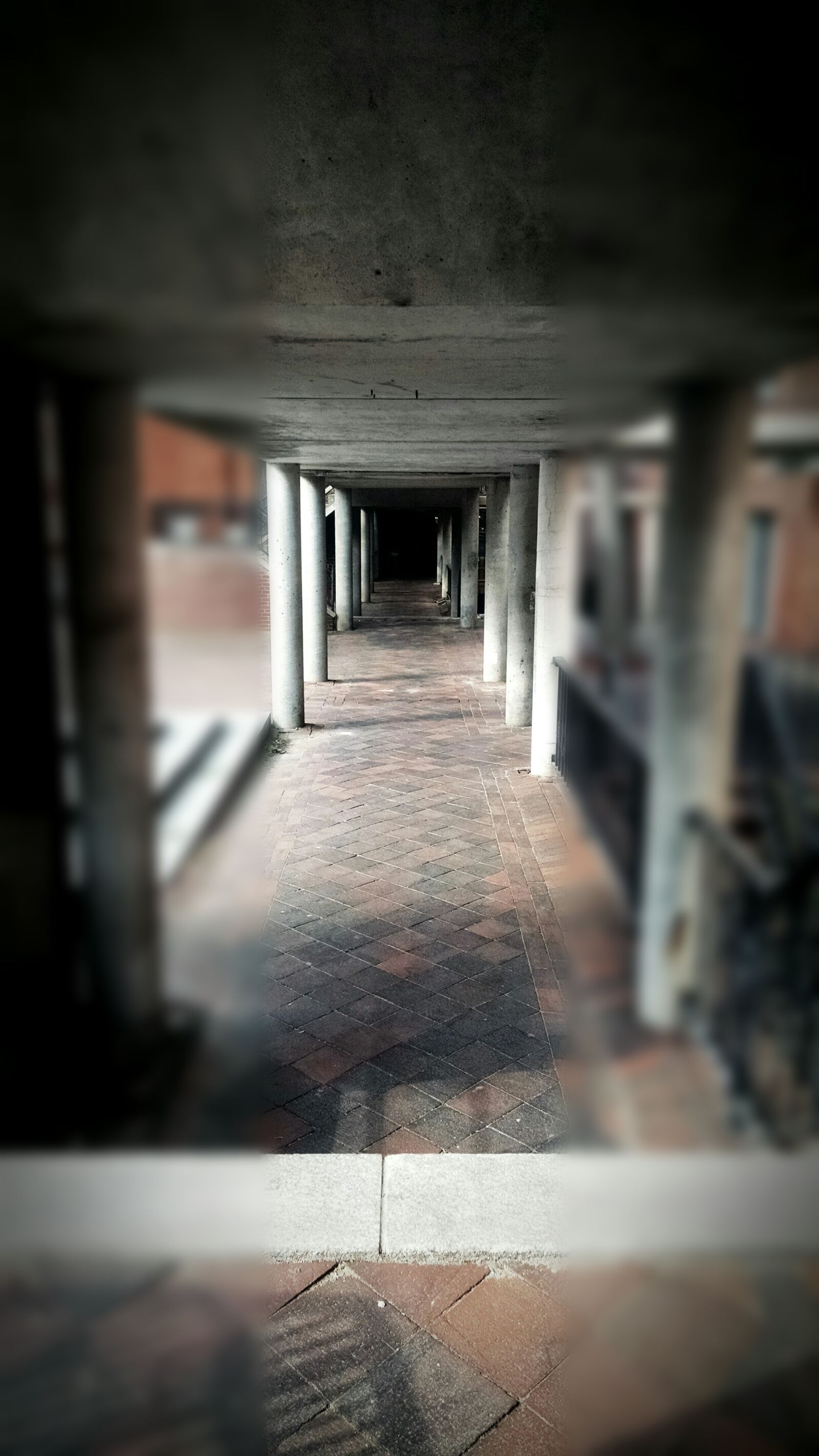 Motorola Moto X (1st Gen) sample photo. Brick, focus, night, path photography