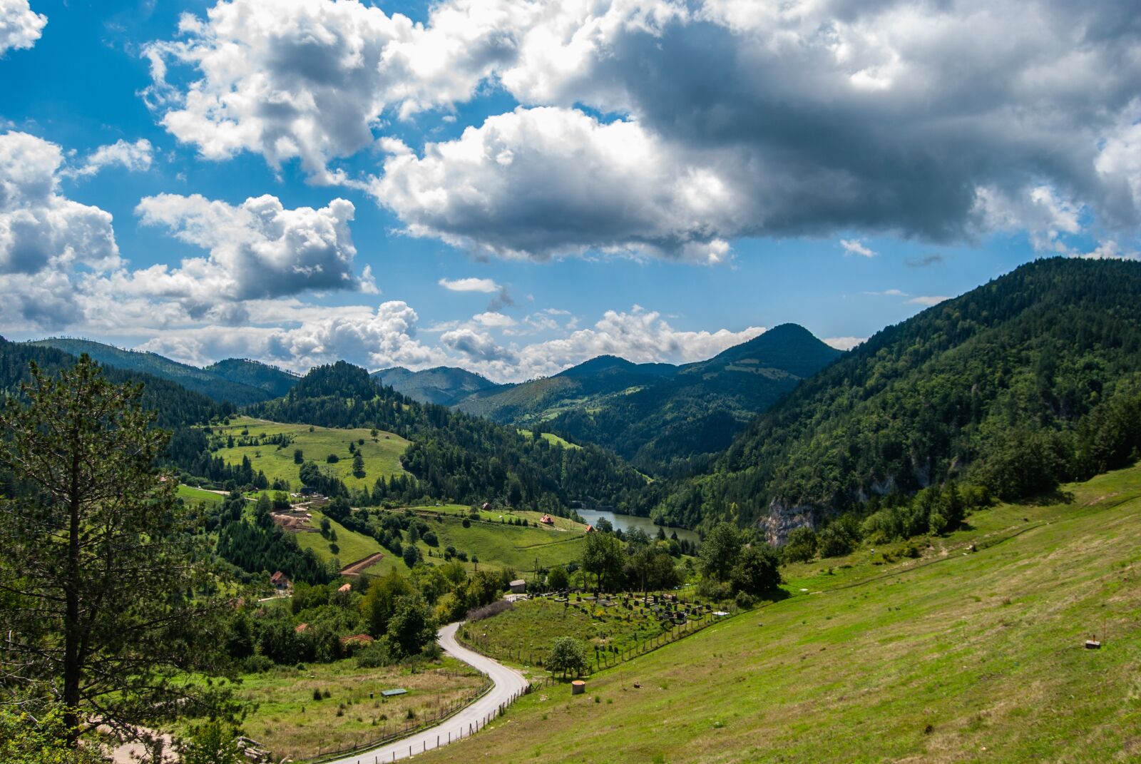 Nikon D60 sample photo. Tara mountain, mountains, panorama photography