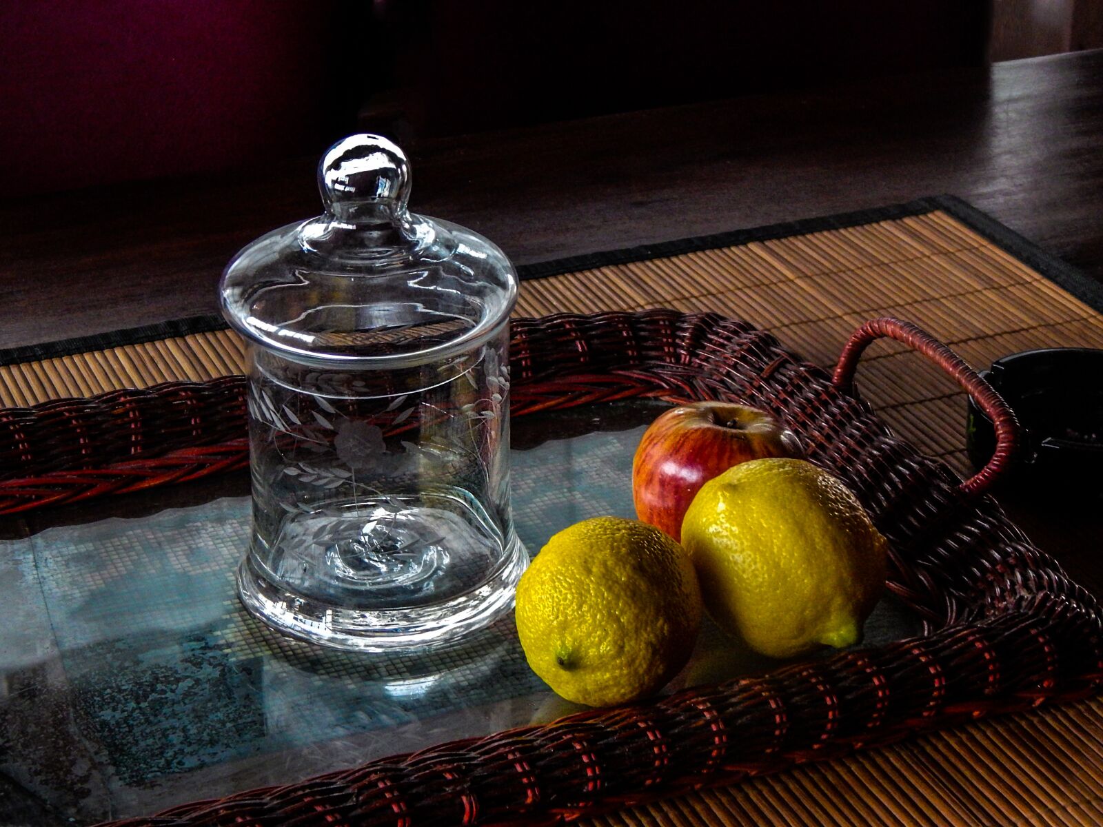 Nikon Coolpix L820 sample photo. Decoration, glass, fruit photography