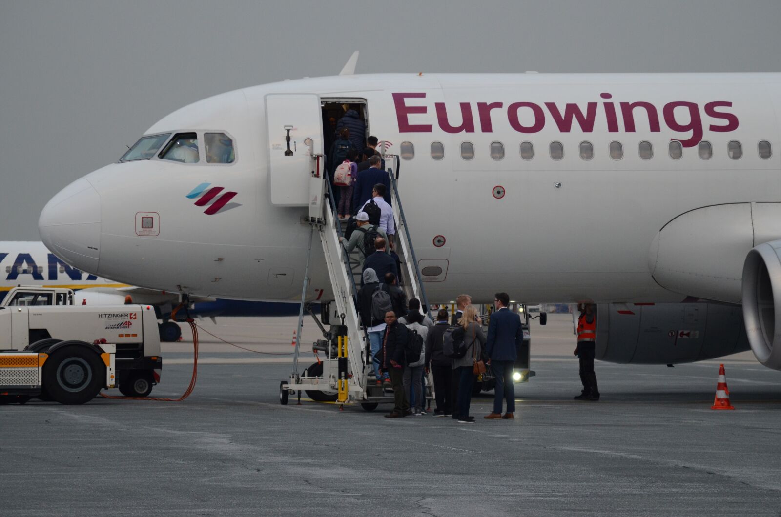 Nikon D7000 sample photo. Aircraft, eurowings, airliner photography