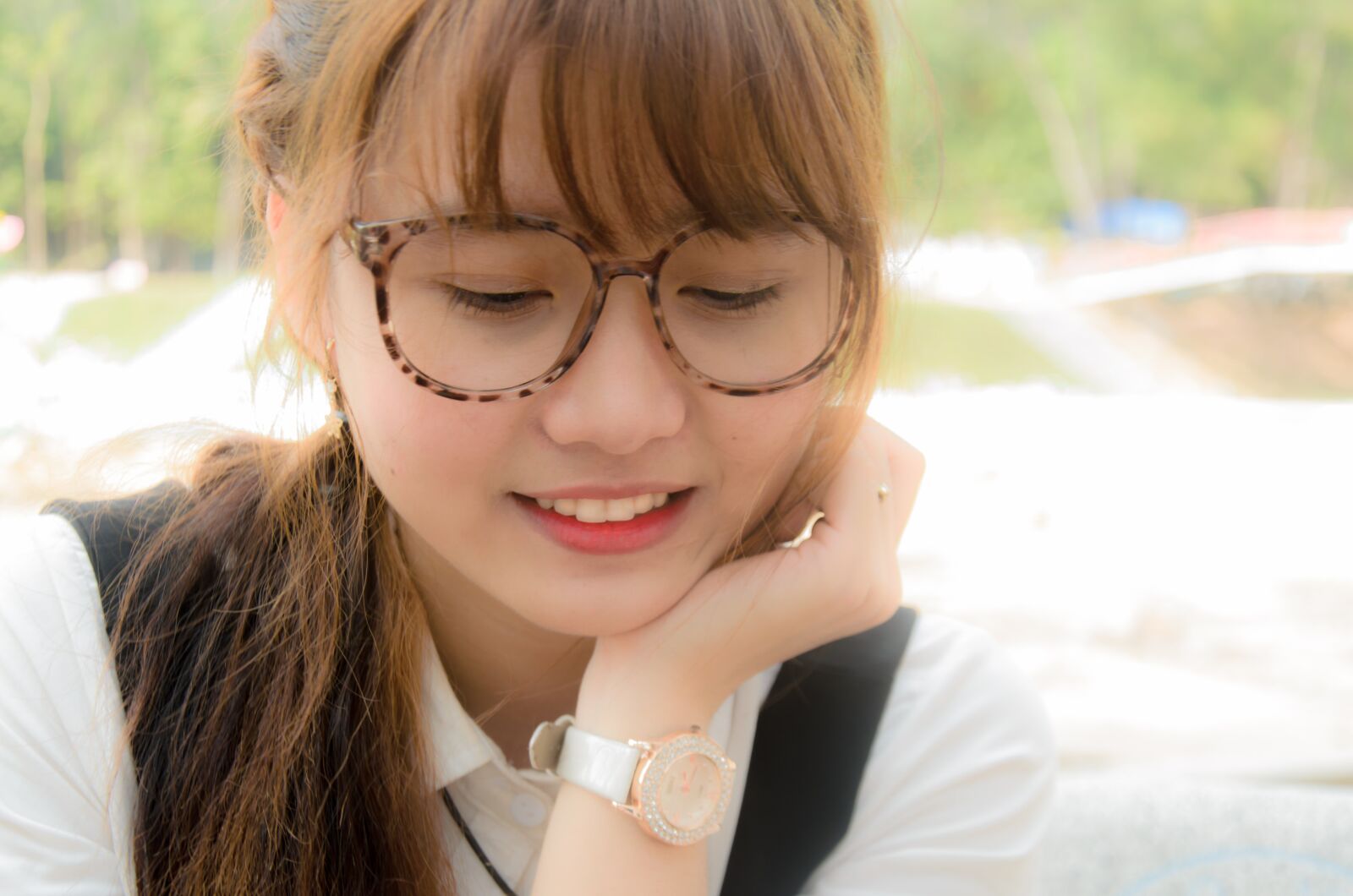 Nikon D5100 sample photo. Girl, smile, pretty photography