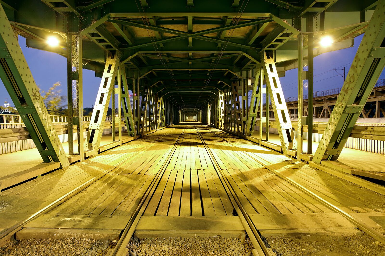 Pentax K-S2 sample photo. Tram rails, railway, the photography