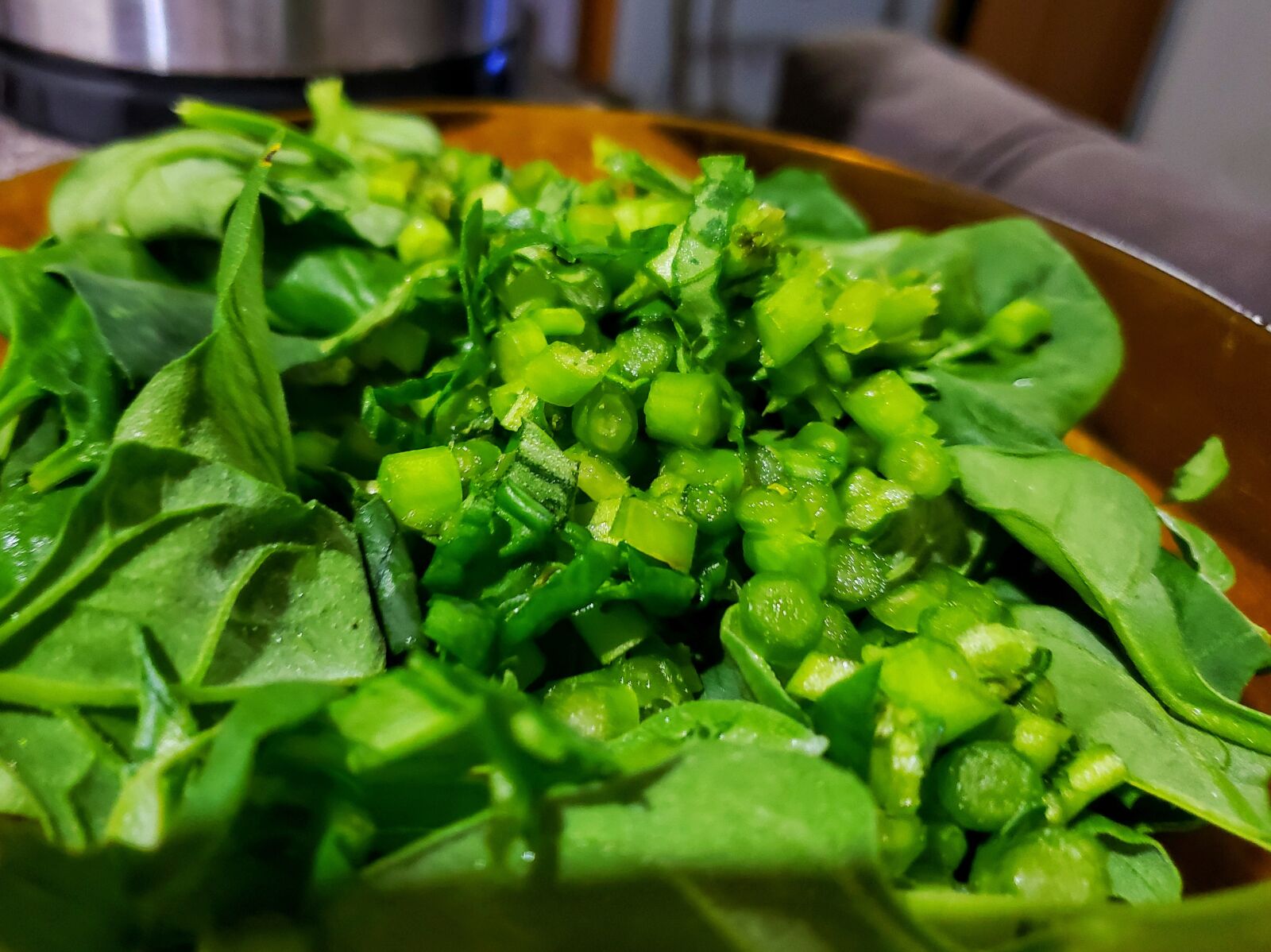 Samsung Galaxy S9 sample photo. Tempero picado, cebolinha, salsa photography