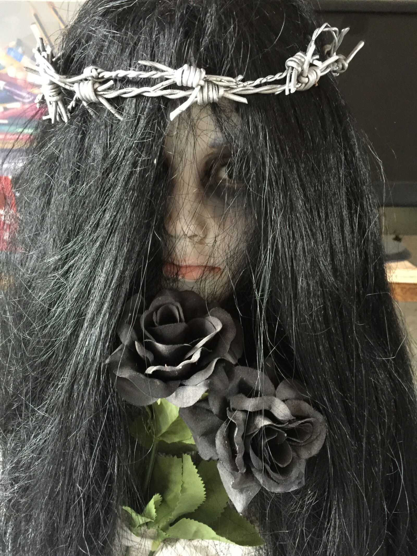 iPhone 6 Plus back camera 4.15mm f/2.2 sample photo. Halloween, horror, spooky photography