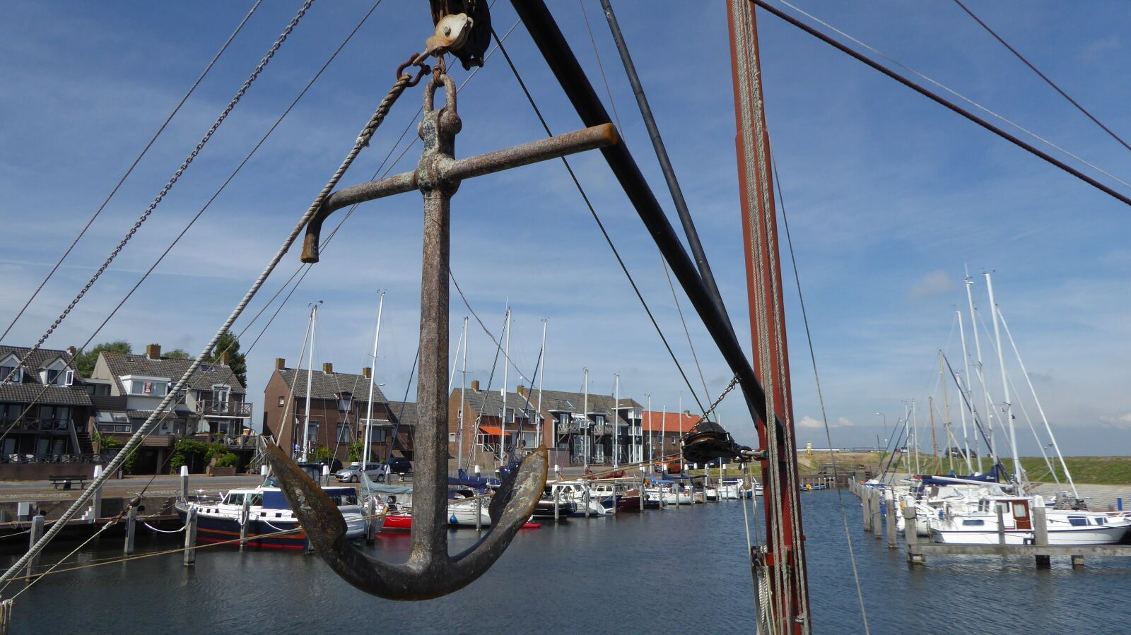Panasonic DMC-TZ61 sample photo. Anchor, port, anchorage photography