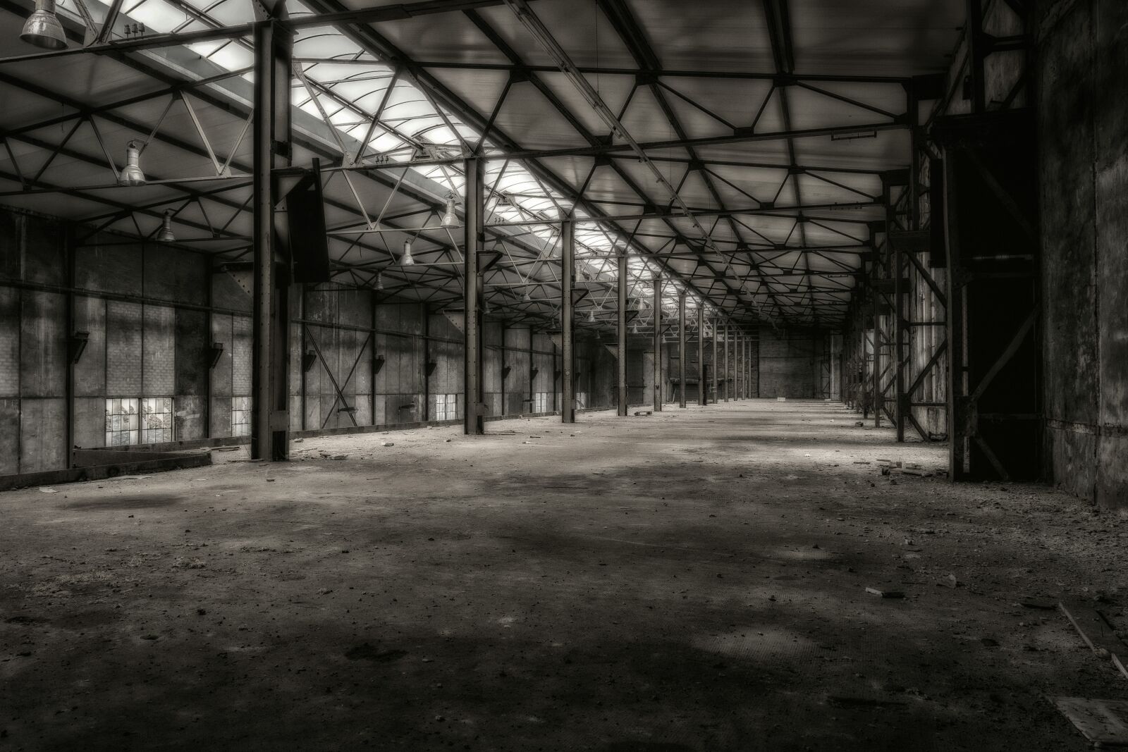 Nikon D3300 sample photo. Lost places, hall, stock photography