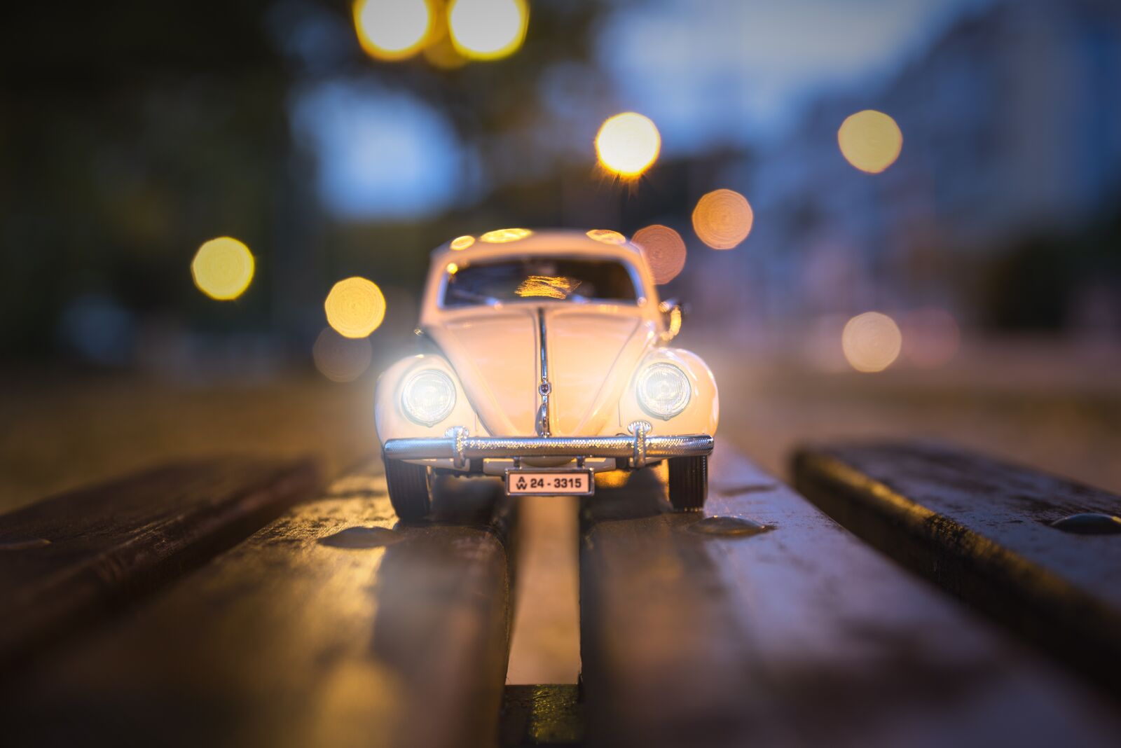 Tamron SP 24-70mm F2.8 Di VC USD sample photo. Car, vw, miniatoure photography