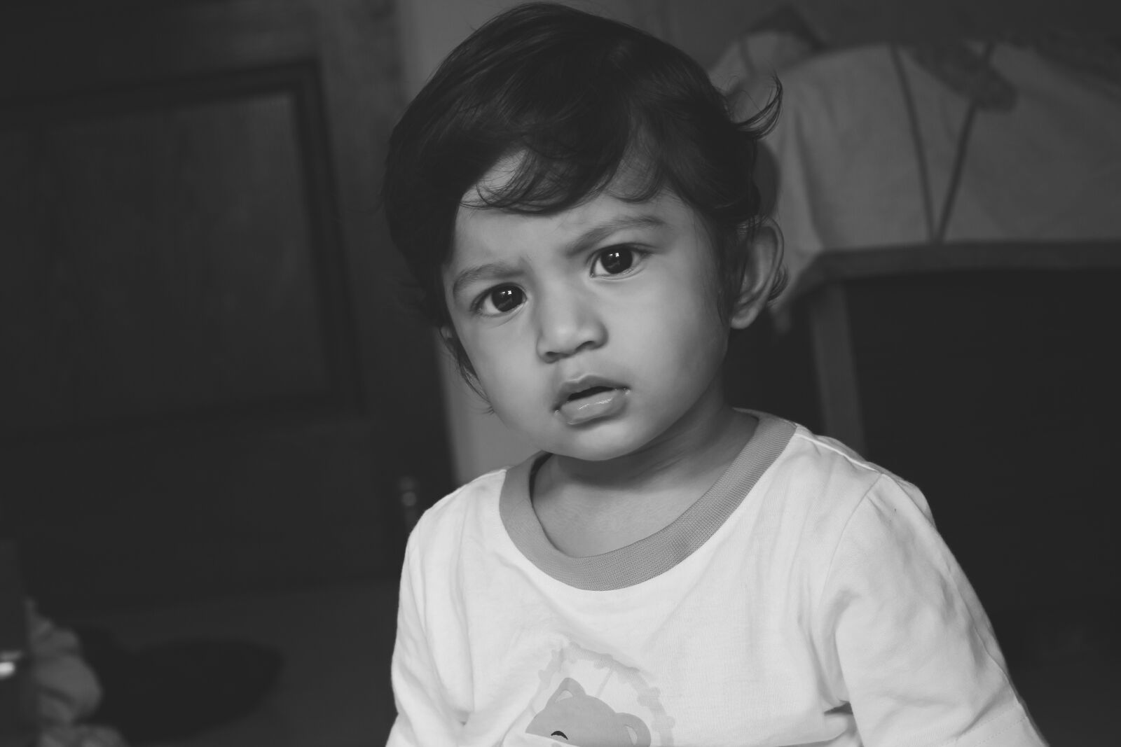 Canon EOS 600D (Rebel EOS T3i / EOS Kiss X5) + Canon EF 50mm F1.8 STM sample photo. Ahaan, kid, cute photography
