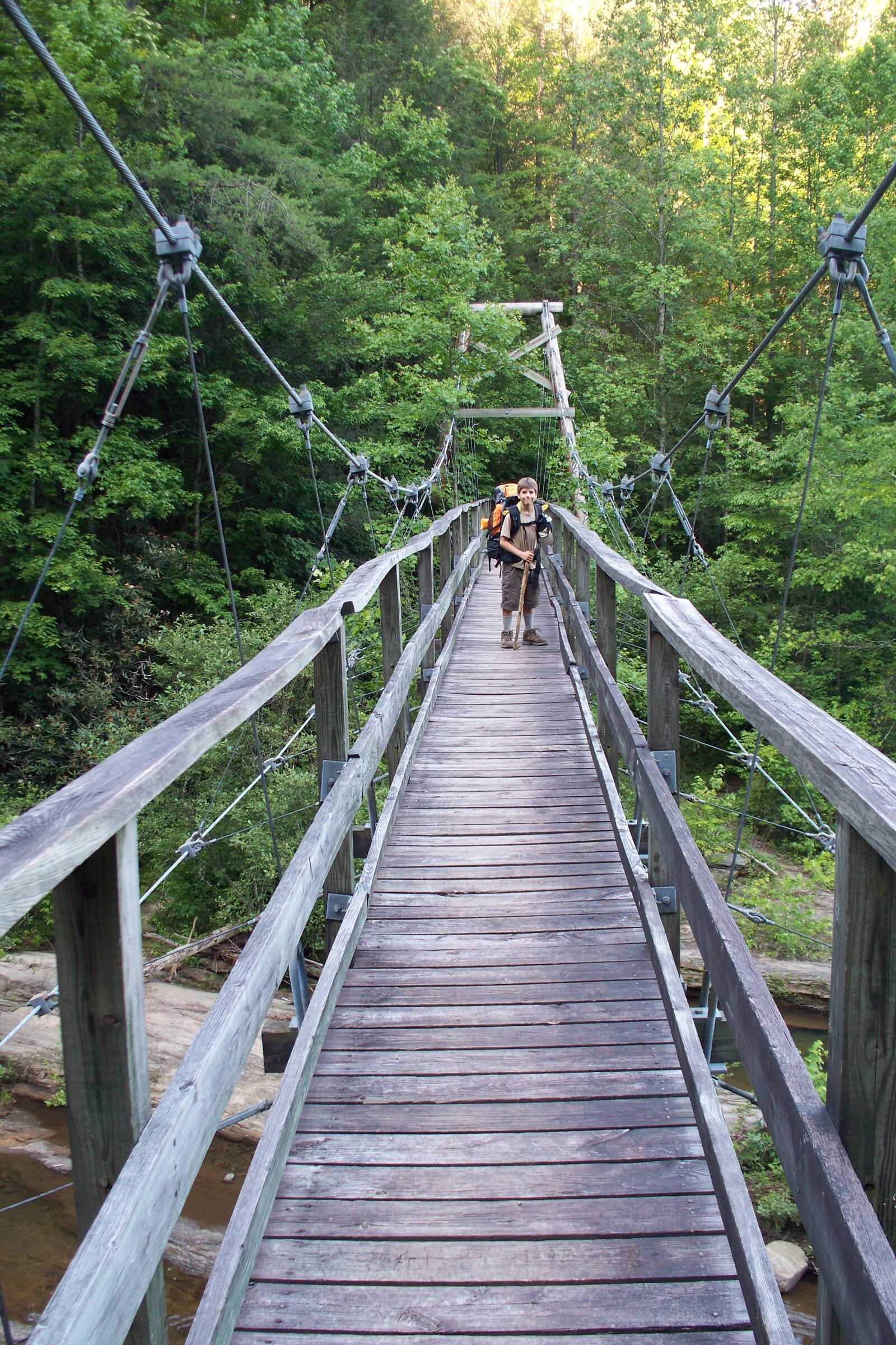 Kodak Z1275 ZOOM DIGITAL CAMERA sample photo. Bridge, climbing, adventure photography