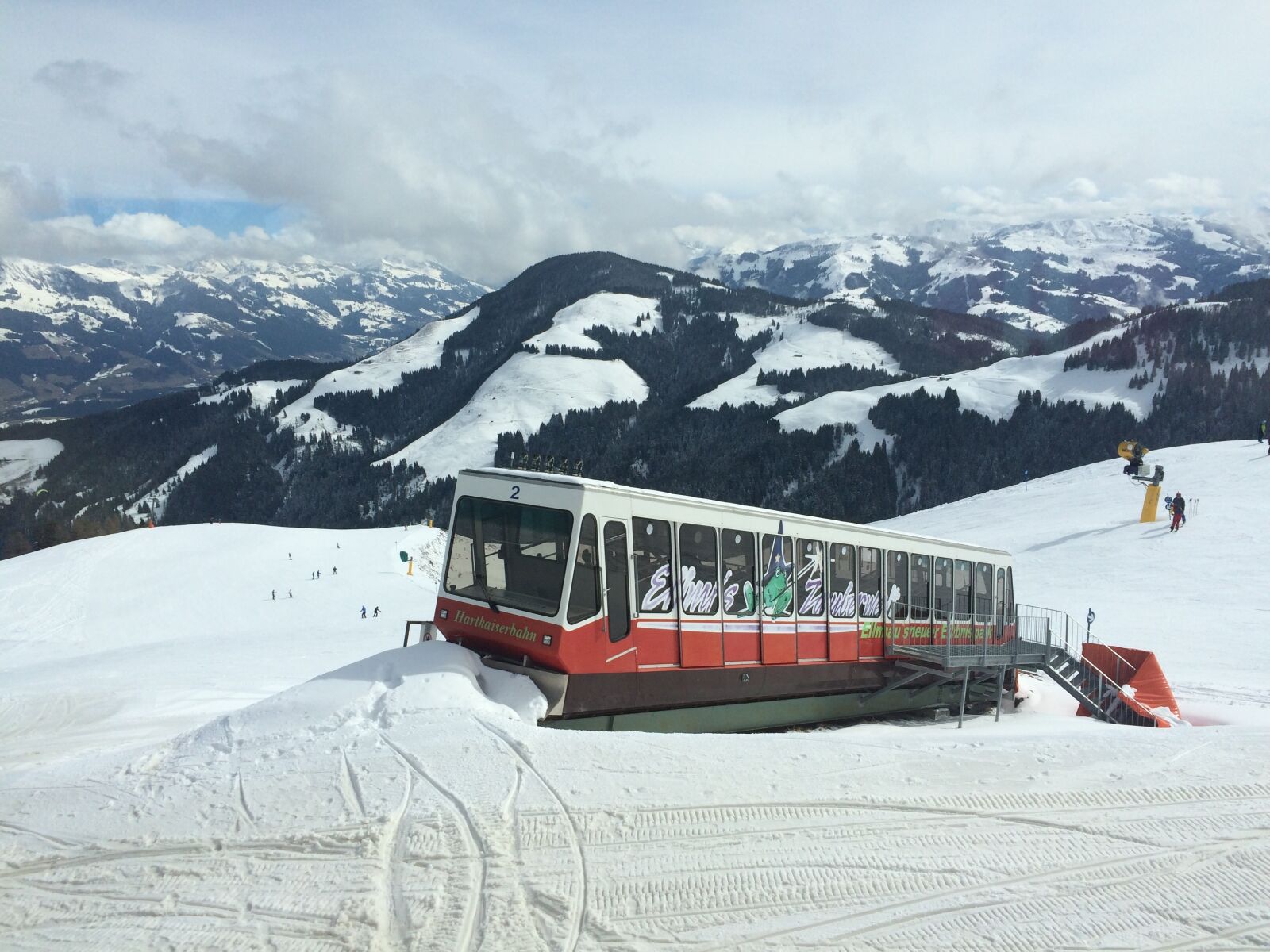 iPhone 5s back camera 4.15mm f/2.2 sample photo. Mountains, winter, snow photography