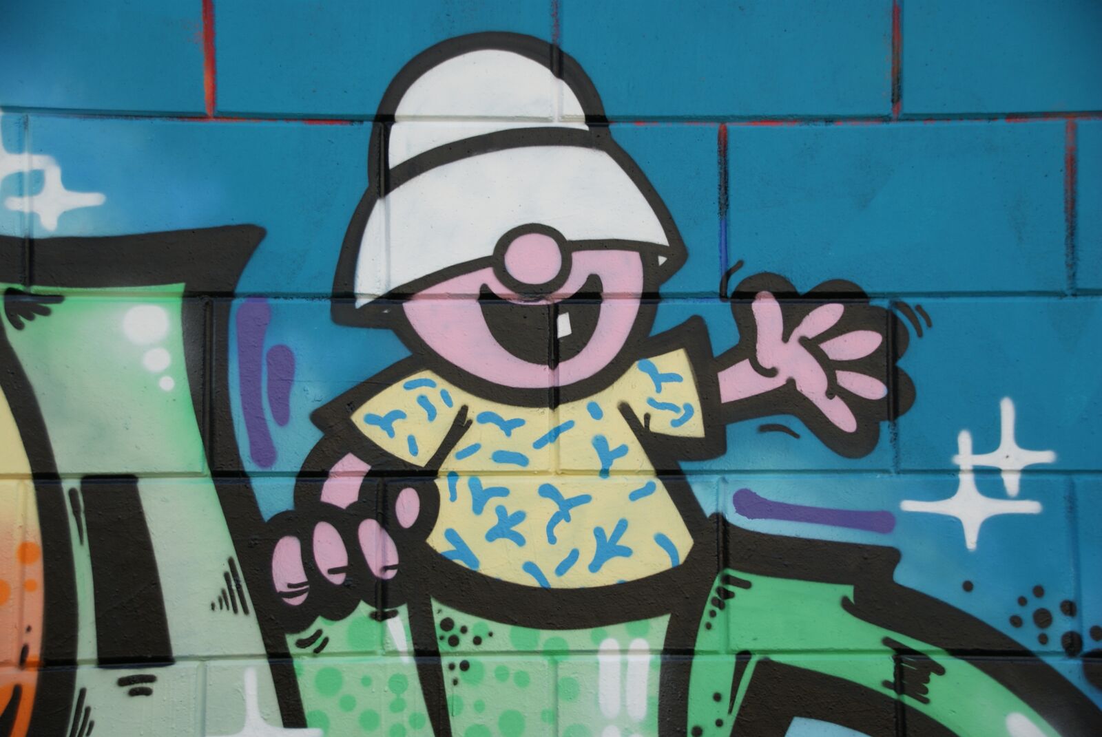 Sony Alpha DSLR-A230 sample photo. Graffiti, art, street photography
