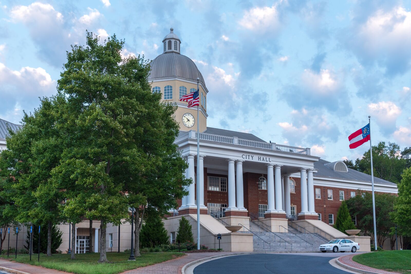 Nikon D750 sample photo. City hall, cityscape, clock photography
