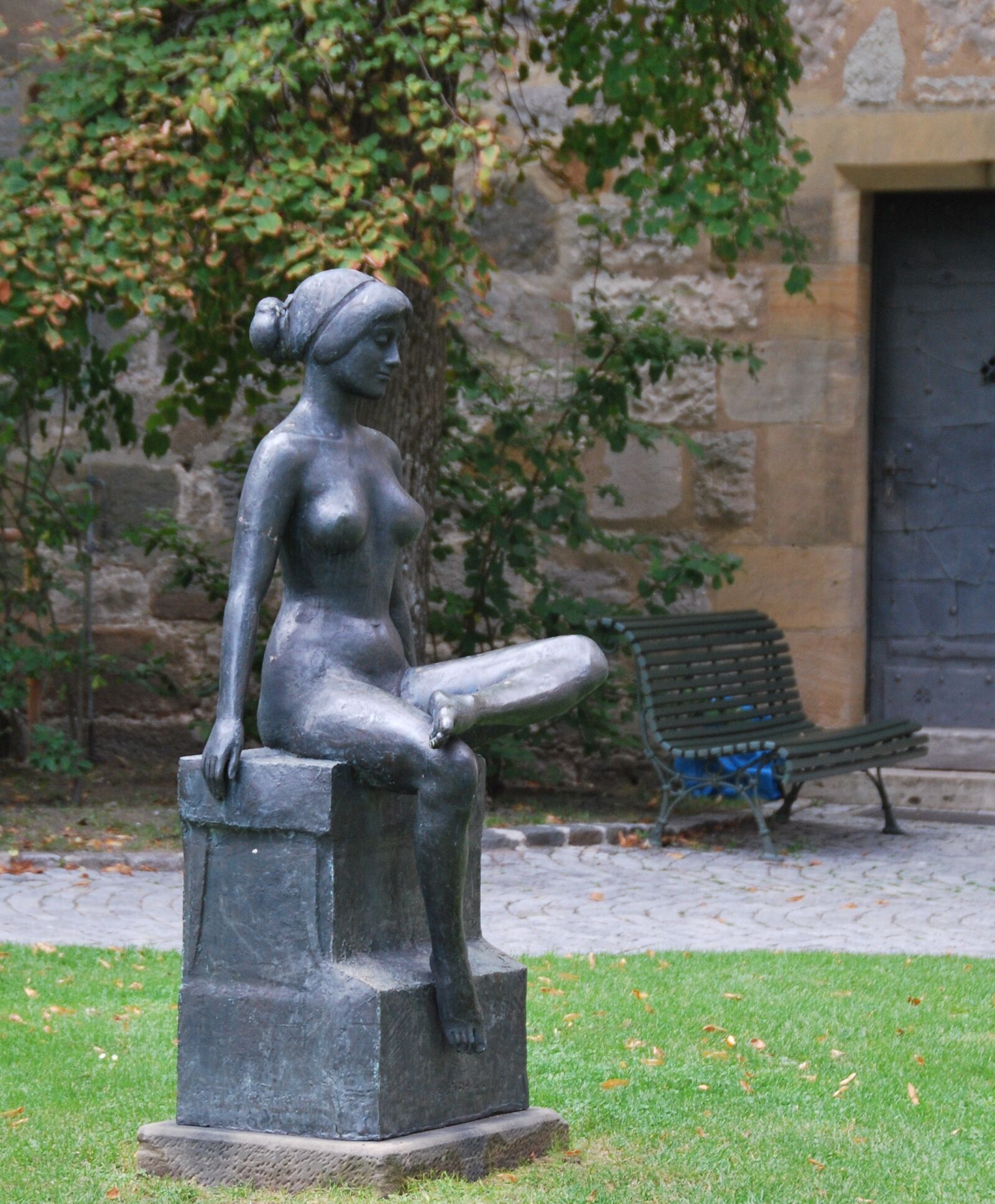Nikon D60 sample photo. Art, statue, figure photography