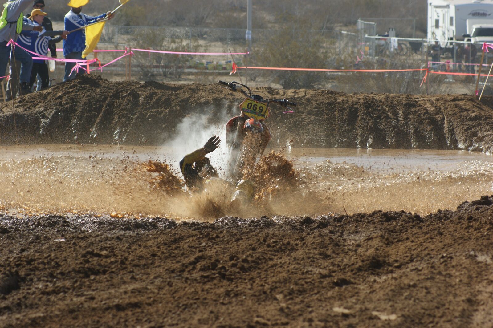 Sony Alpha DSLR-A350 sample photo. Motocross, mx, crash photography