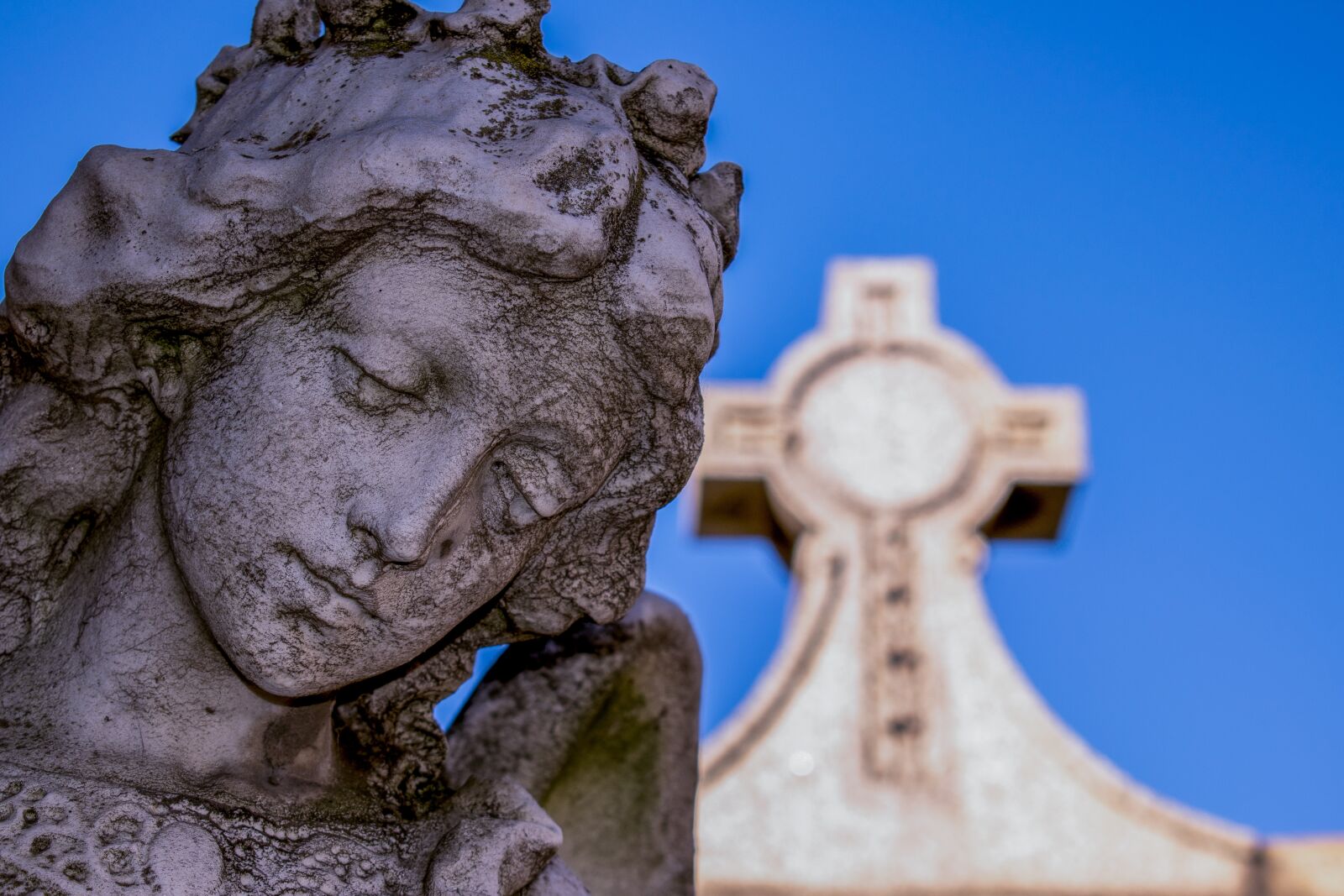 Nikon D3300 sample photo. Cruz, statue, sculpture photography