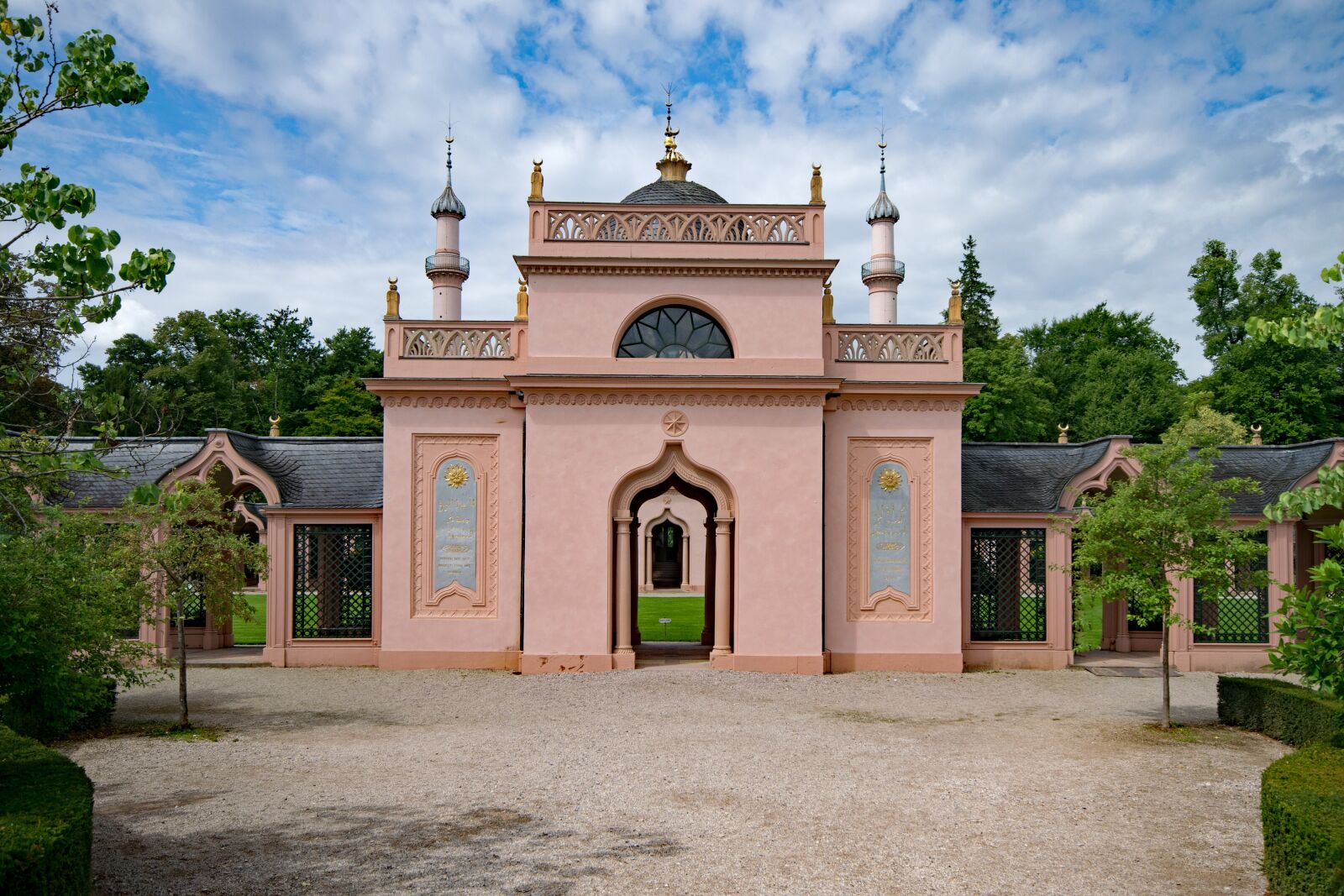 Nikon D5300 sample photo. Red mosque, schlossgarten, schwetzingen photography