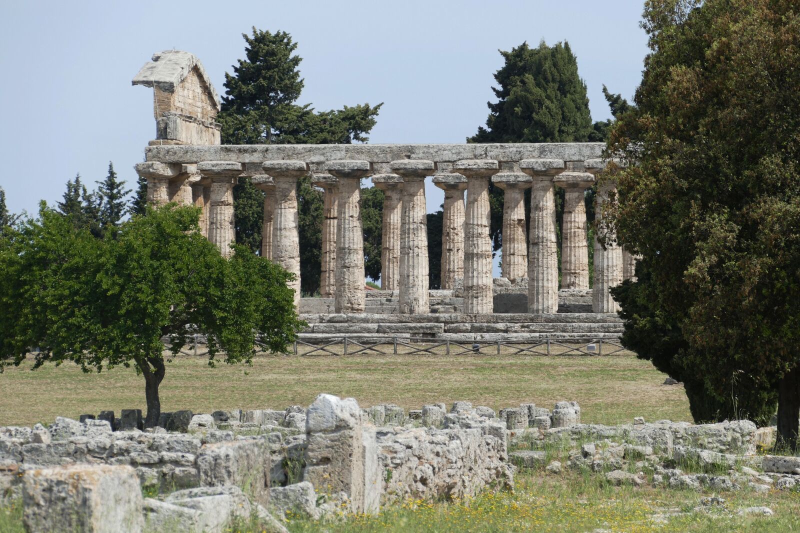 Panasonic Lumix DMC-FZ1000 sample photo. Paestum, italy, antiquity photography