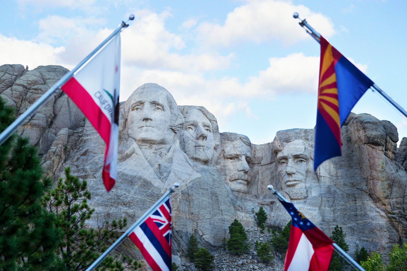 Canon EF 70-300mm F4-5.6 IS USM sample photo. Mount rushmore, mt, rushmore photography