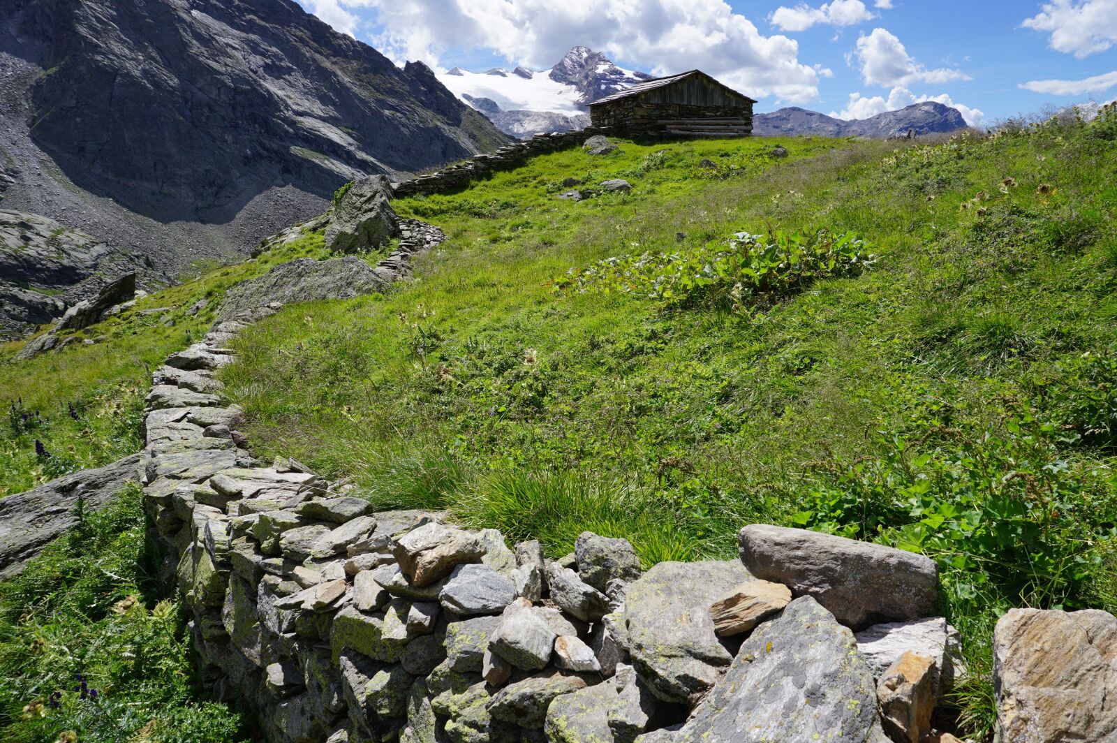Sony a6000 sample photo. Ahrntal, alps, wall photography