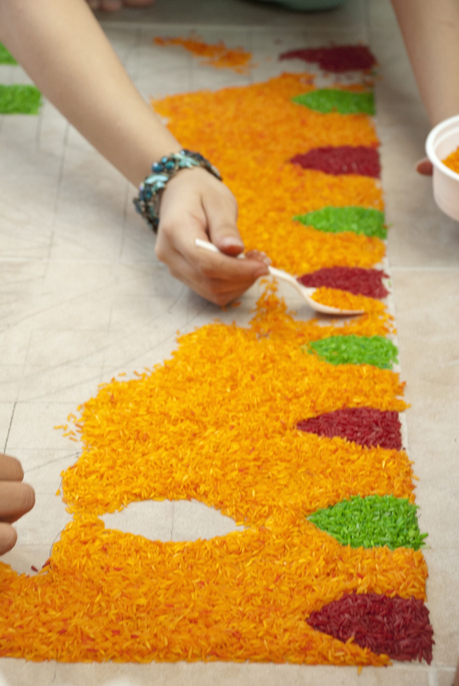 Nikon D80 sample photo. Diwali, rangoli, decoration photography
