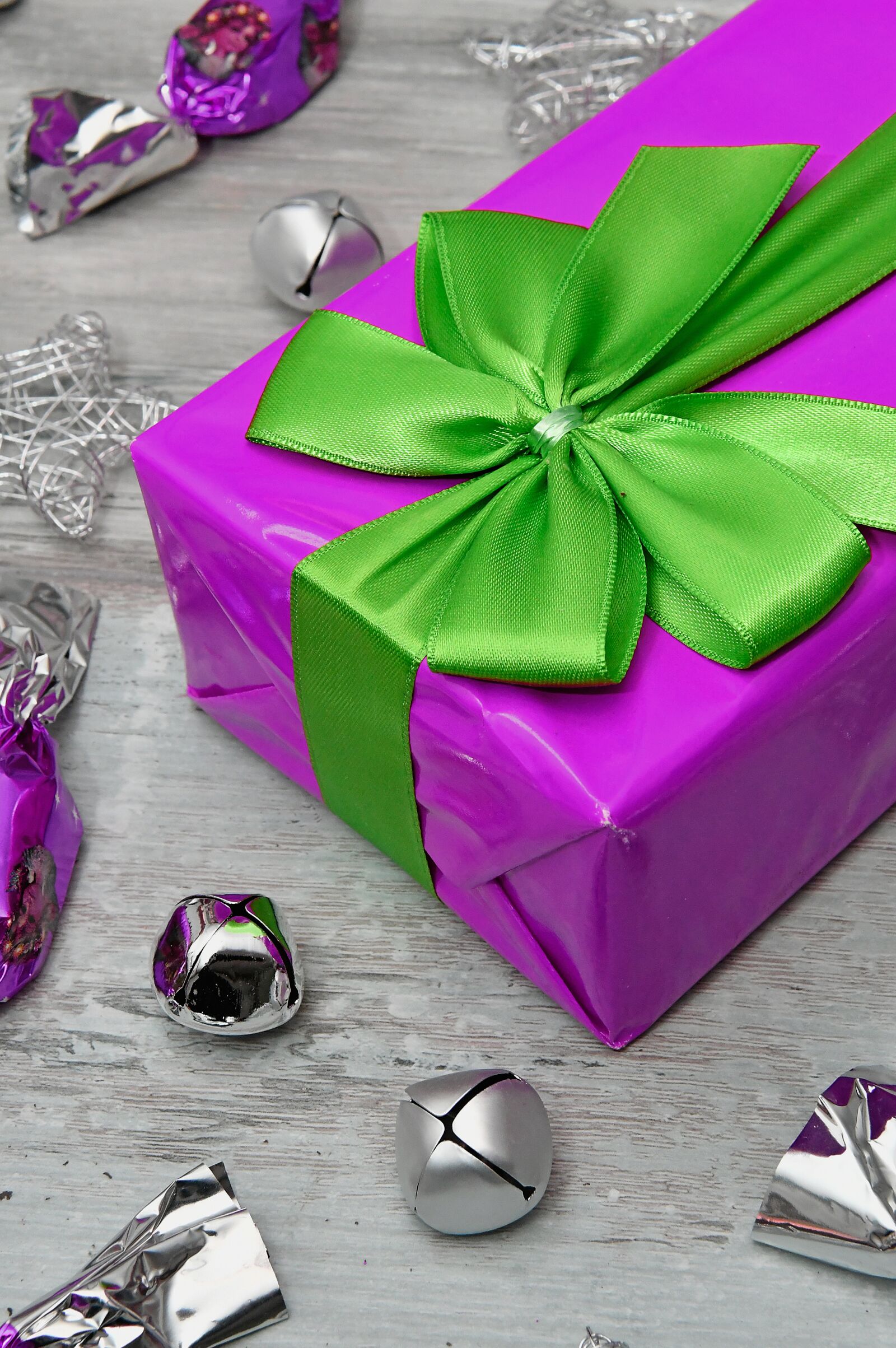 Nikon D3200 sample photo. Silver, christmas, salon sugar photography