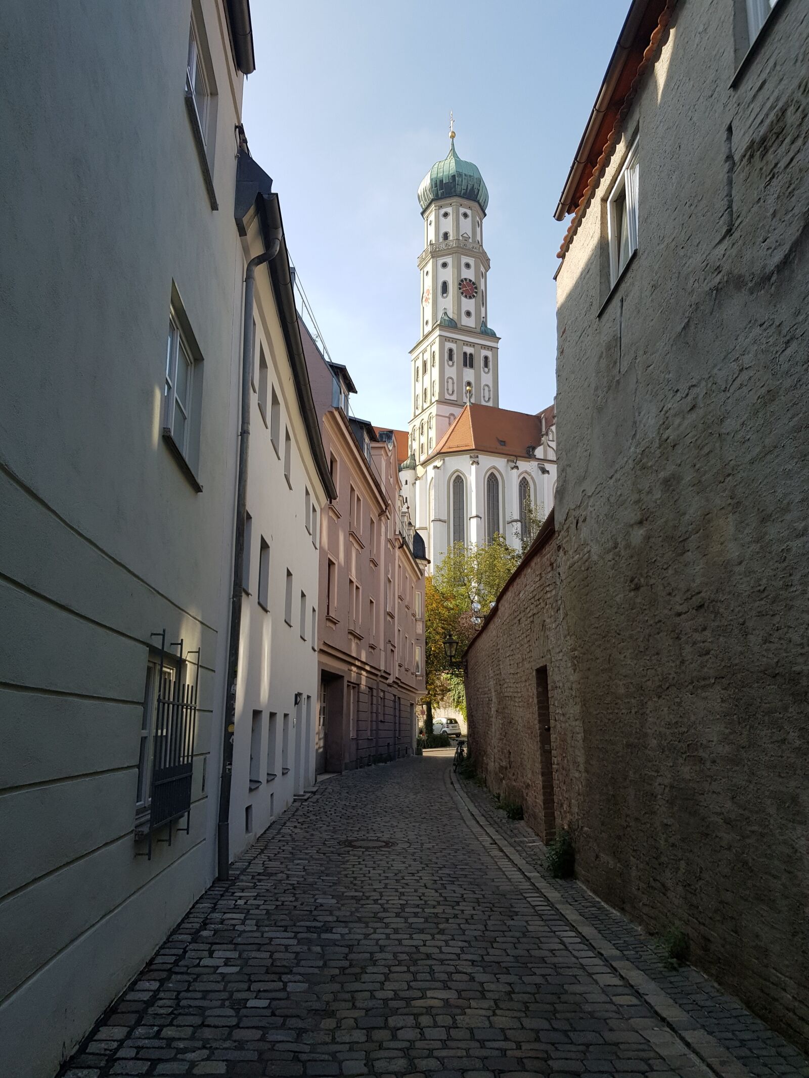 Samsung SM-N950F sample photo. Augsburg, basilica of st photography