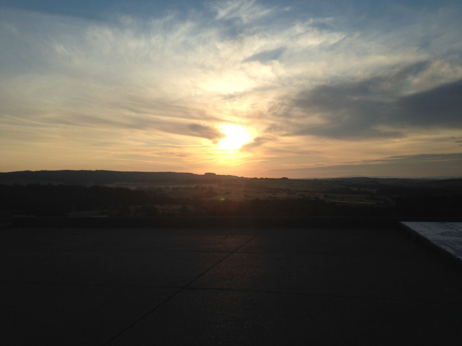 iPhone 5c back camera 4.12mm f/2.4 sample photo. Sunset, sun, mood photography