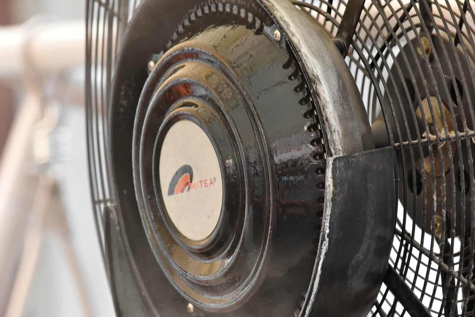 Nikon D5500 sample photo. Electric fan, electricity, turbine photography