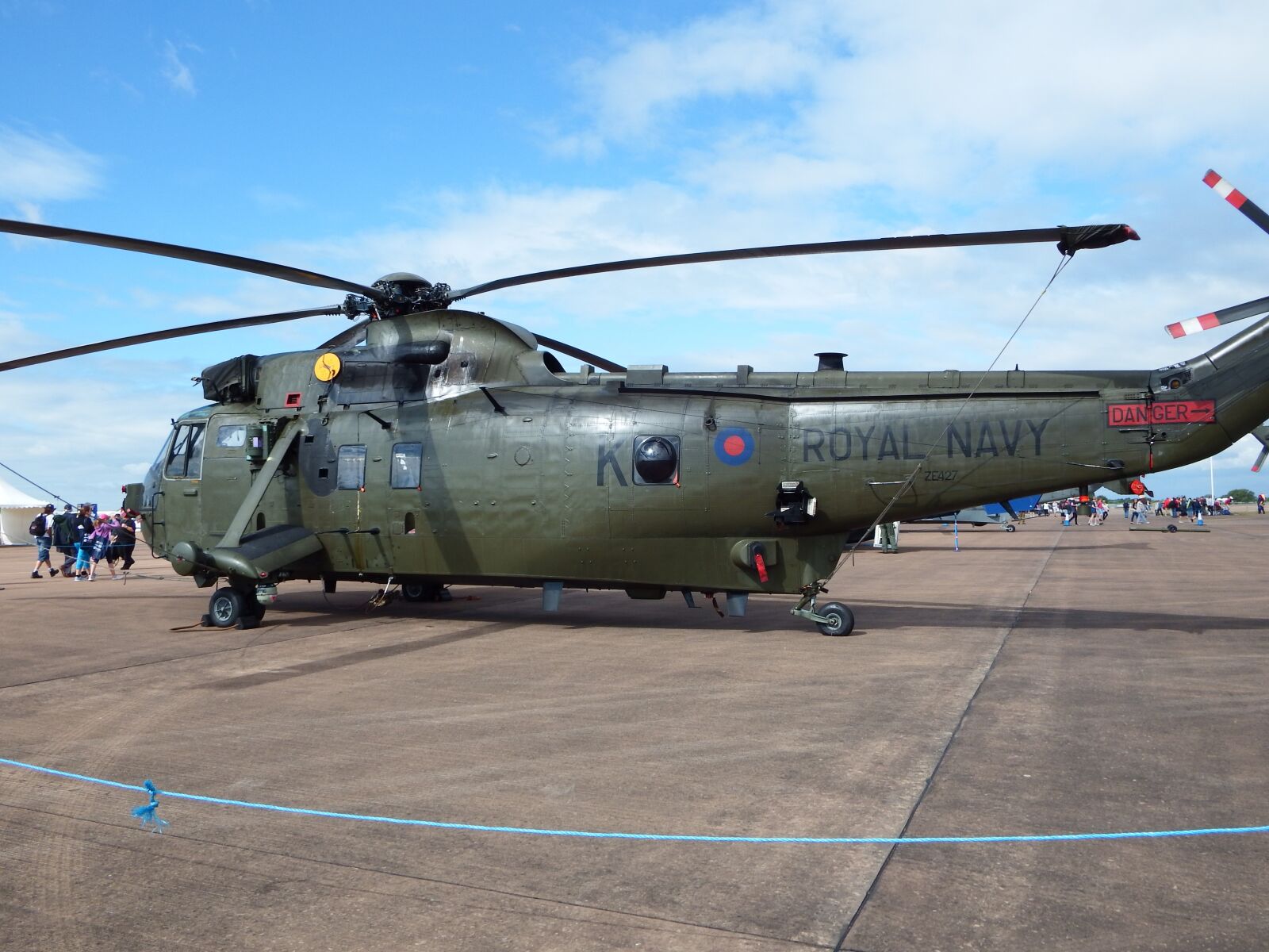 Fujifilm FinePix SL1000 sample photo. Seaking, royal navy, helicopter photography