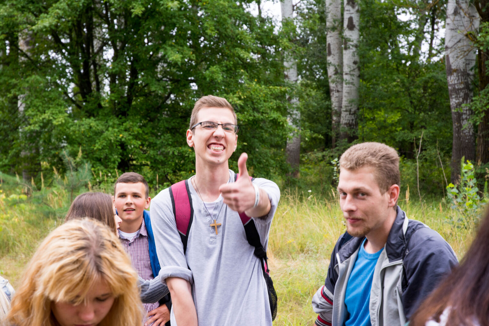 Nikon D7100 sample photo. Camp, dip, forest, pine photography