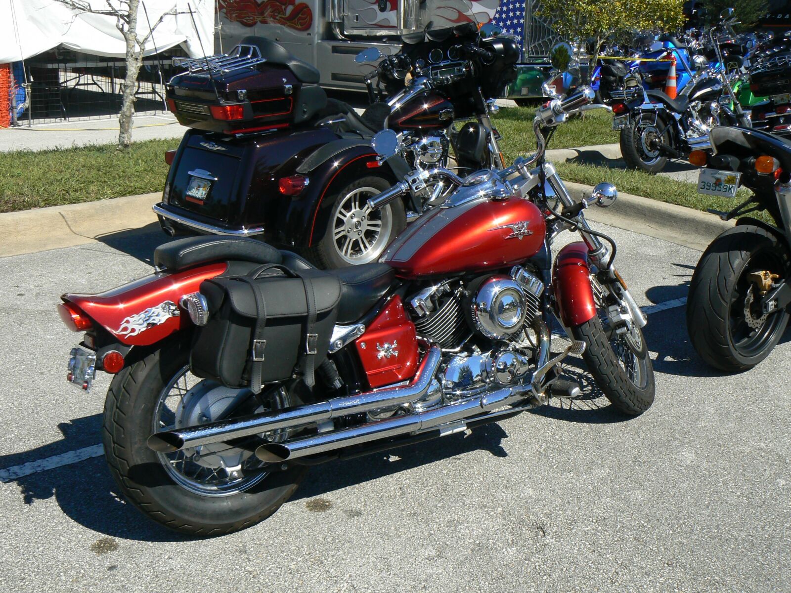 Panasonic DMC-FZ7 sample photo. Biketoberfest, daytona, victory photography