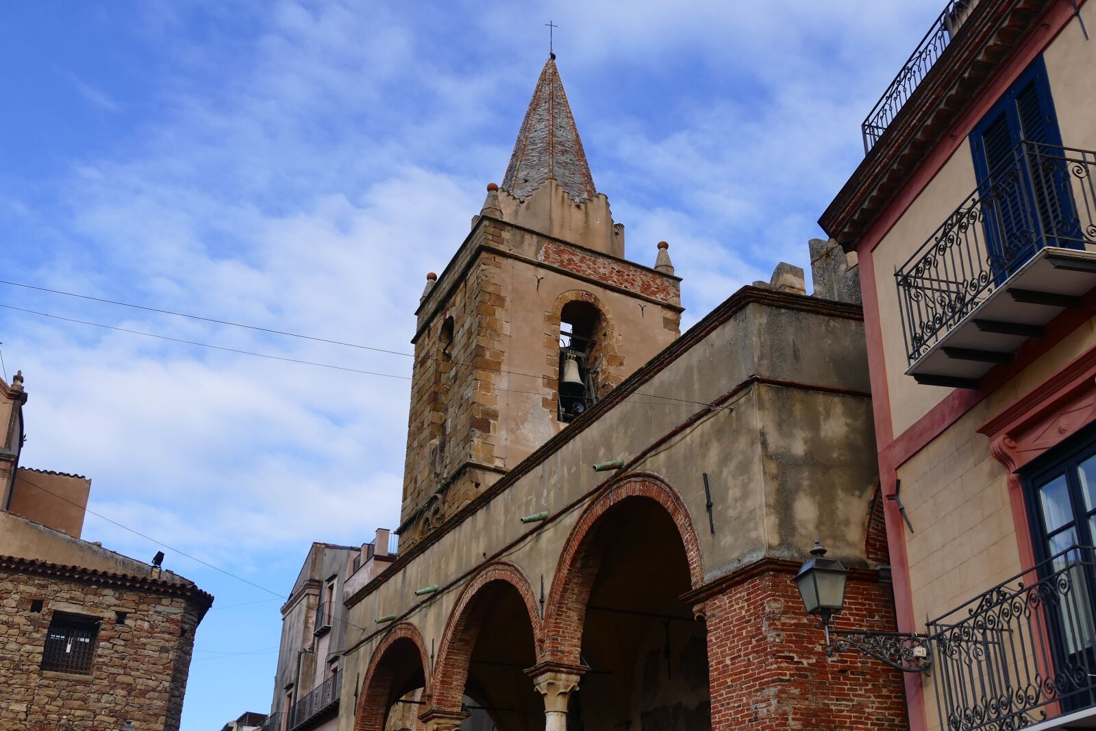 Panasonic Lumix DMC-FZ1000 sample photo. Tower, church, sicily photography