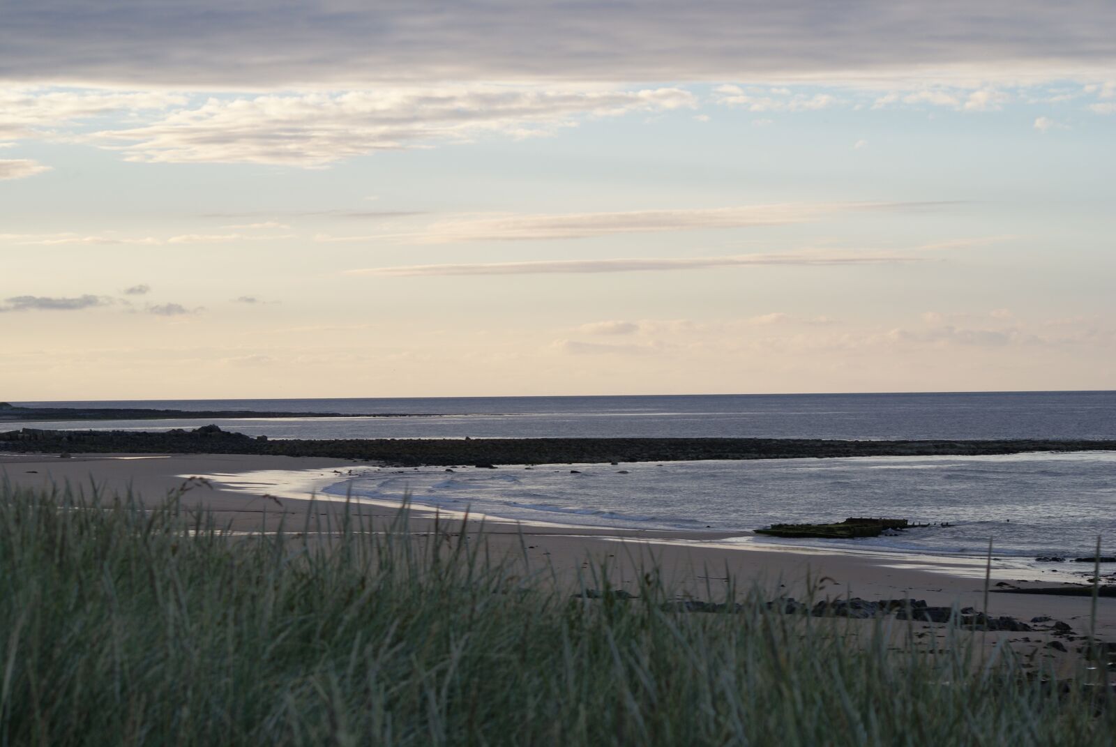 Sony Alpha DSLR-A200 sample photo. St combs beach, fraserburgh photography