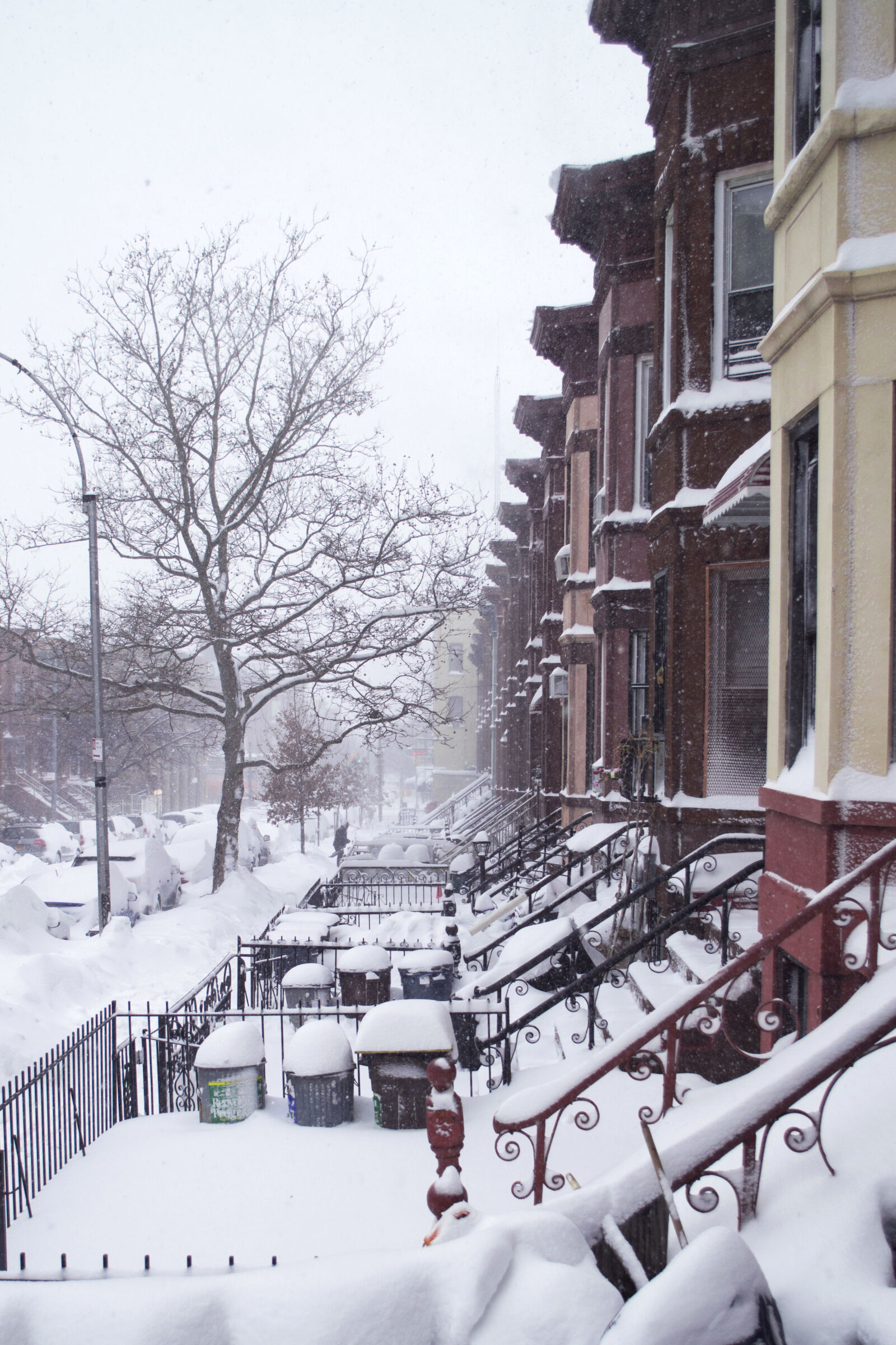 Nikon D3200 sample photo. Brooklyn, brownstones, houses, neighborhood photography