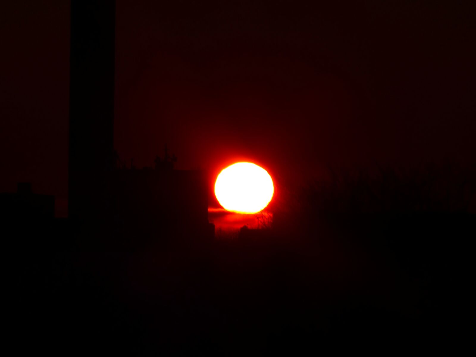 Panasonic Lumix DMC-FZ200 sample photo. Sun, fireball, sunset photography