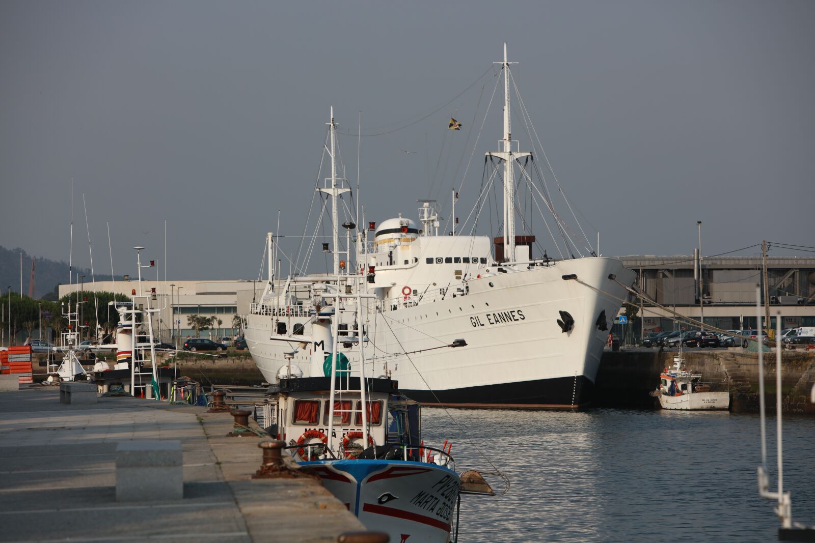 Canon EF 70-200mm F2.8L IS USM sample photo. The ship gil eannes photography