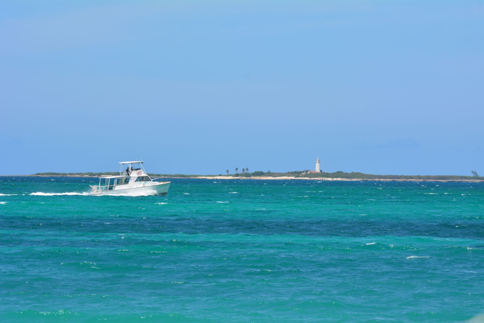 Nikon D5200 sample photo. Sea, ship, island photography