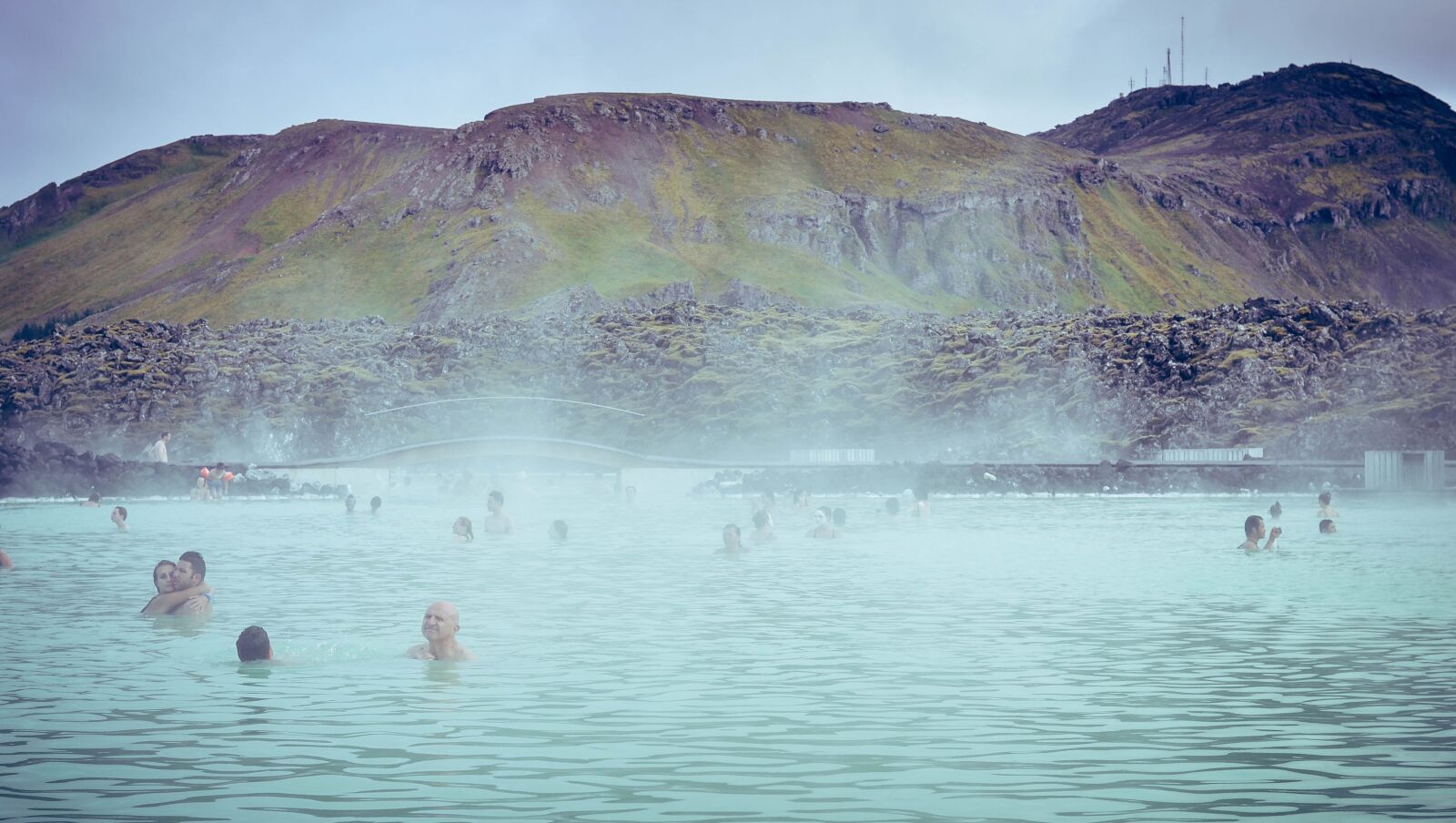 Nikon D3100 sample photo. Blue lagoon, thermal pool photography