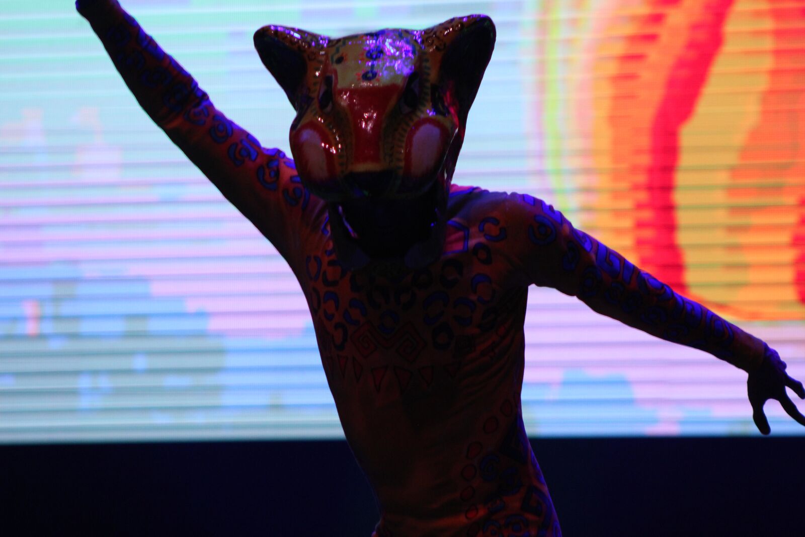 Canon EF75-300mm f/4-5.6 sample photo. Jaguar, dance, typical photography