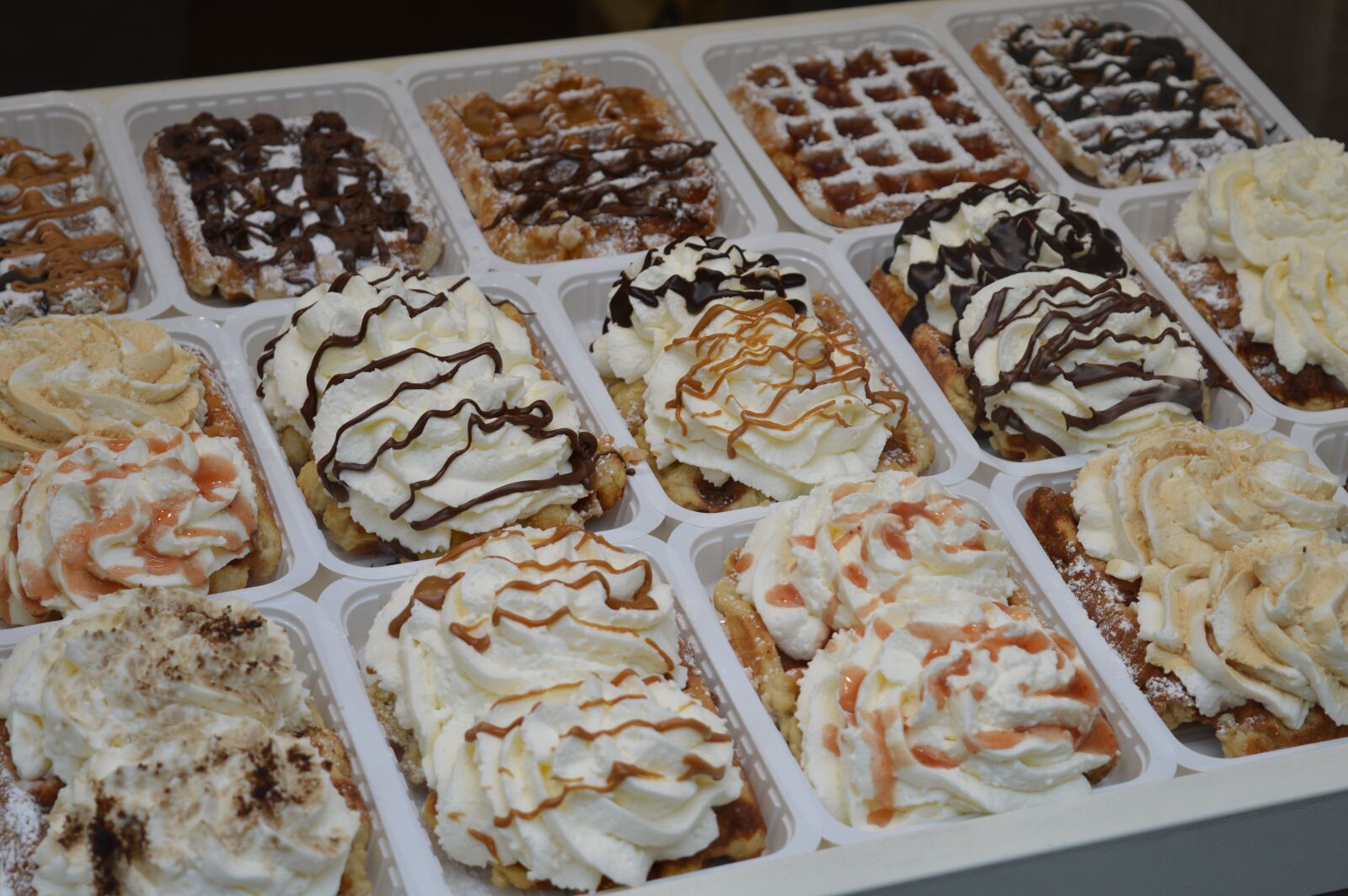 Nikon D3200 sample photo. Wafer, cream, belgium photography