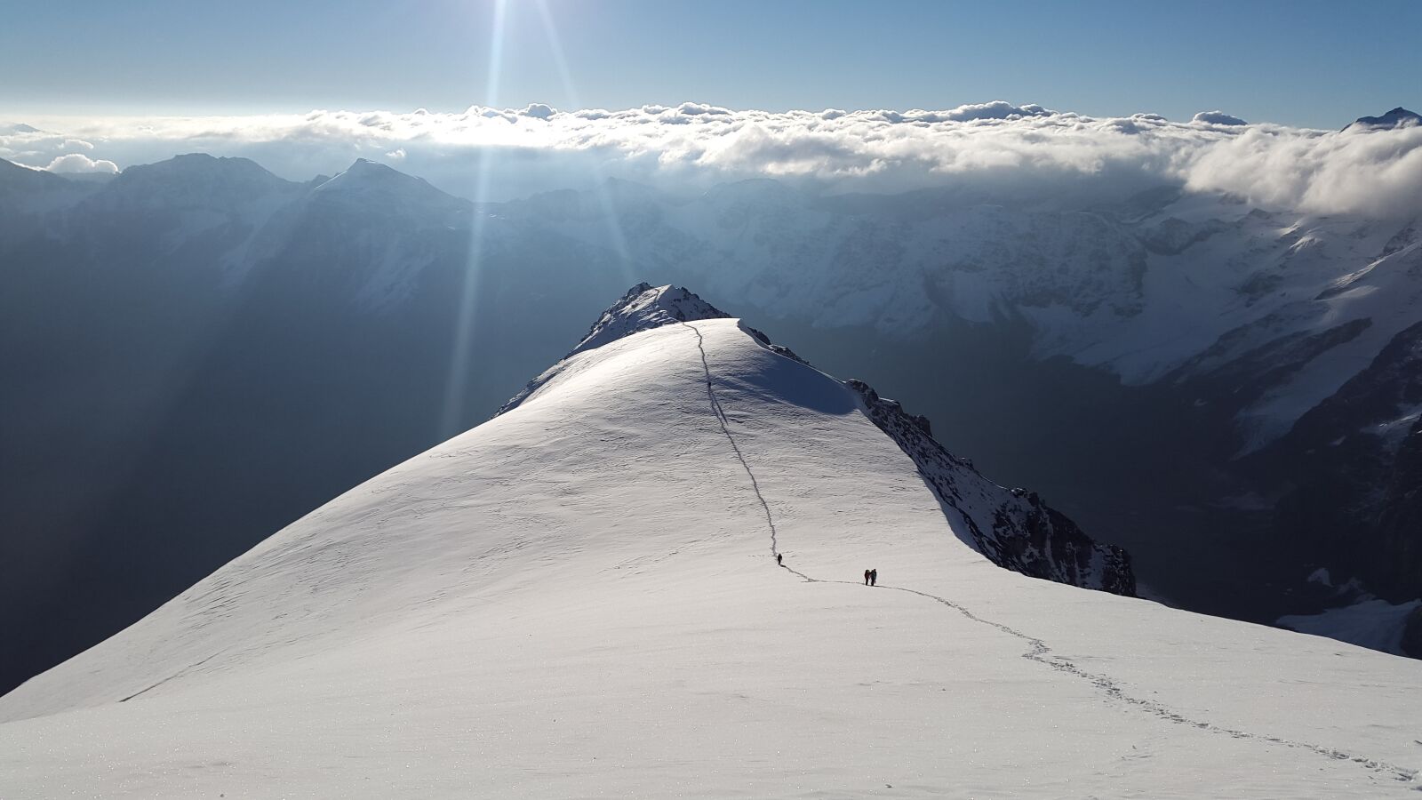 Samsung Galaxy Alpha sample photo. Ortler, high-altitude mountain tour photography