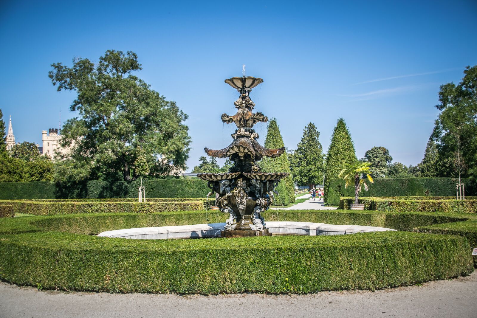 Nikon D5300 sample photo. Park, fountain, water photography