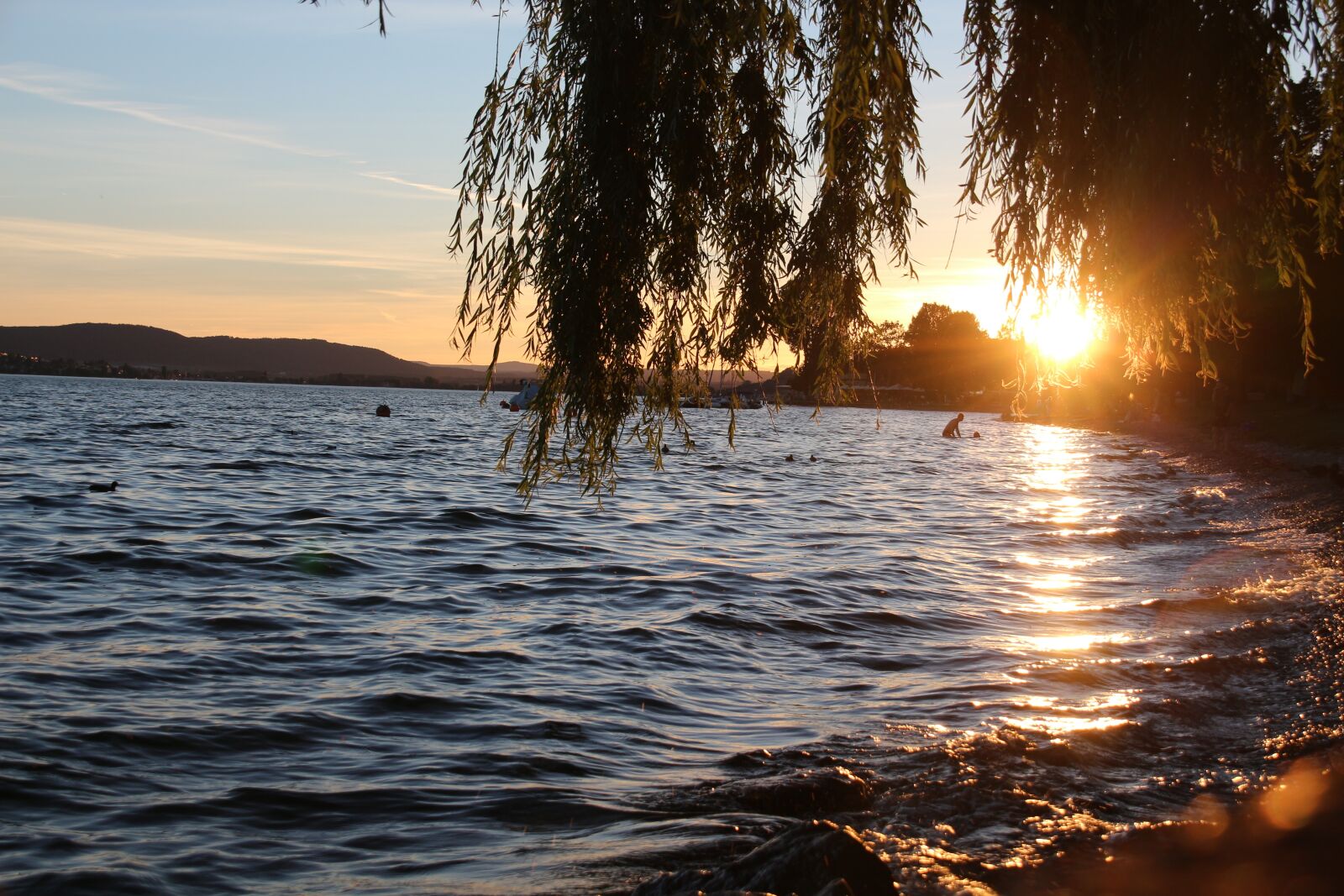 Canon EOS 650D (EOS Rebel T4i / EOS Kiss X6i) sample photo. Sunset, lake constance, abendstimmung photography