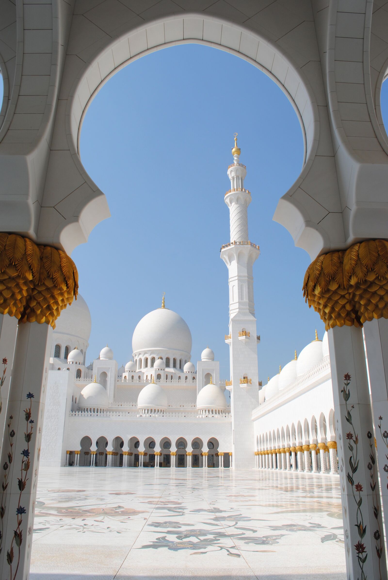 Nikon D3000 sample photo. Mosque, abu dhabi, white photography