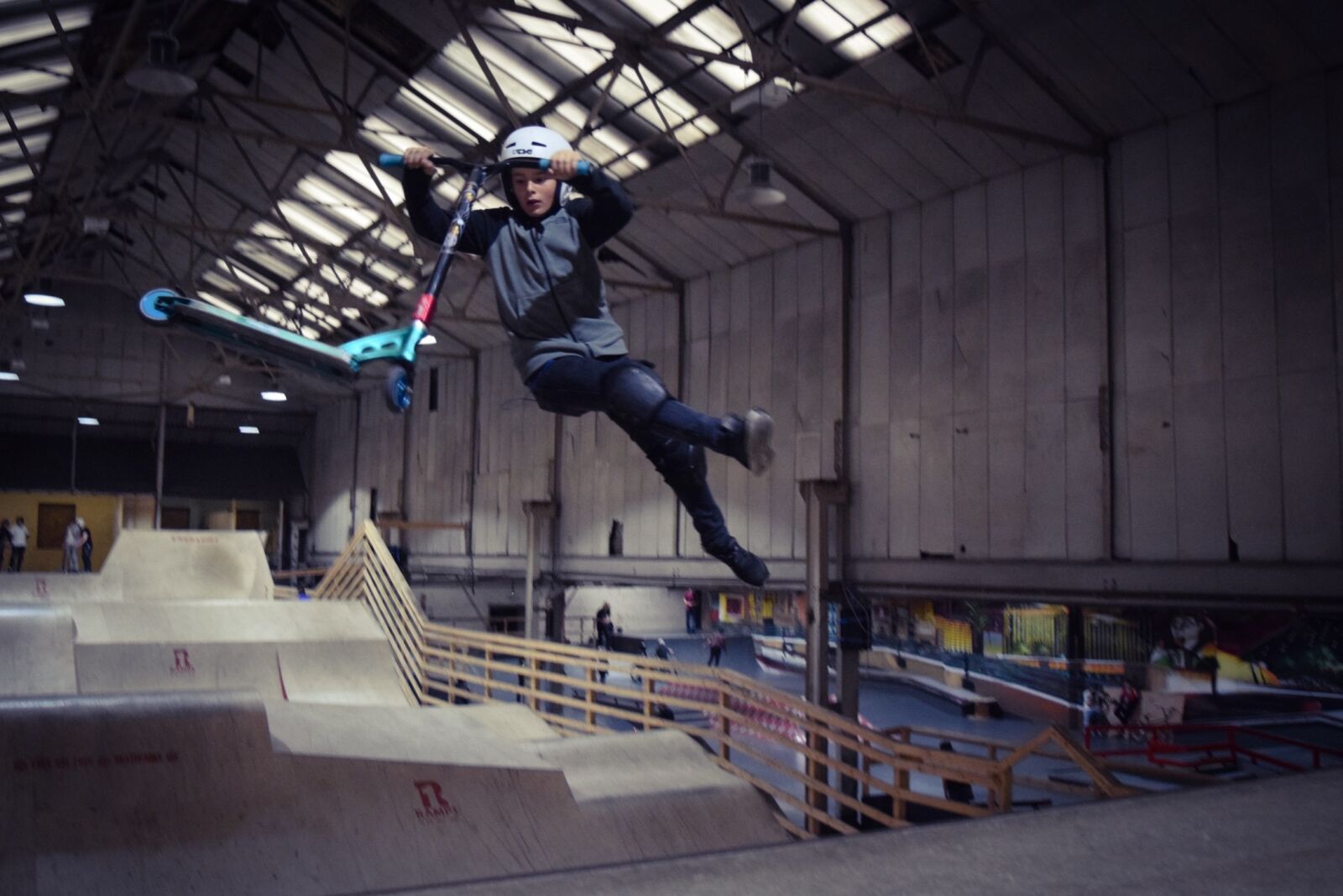 Nikon D3300 sample photo. Indoor, skate, park photography