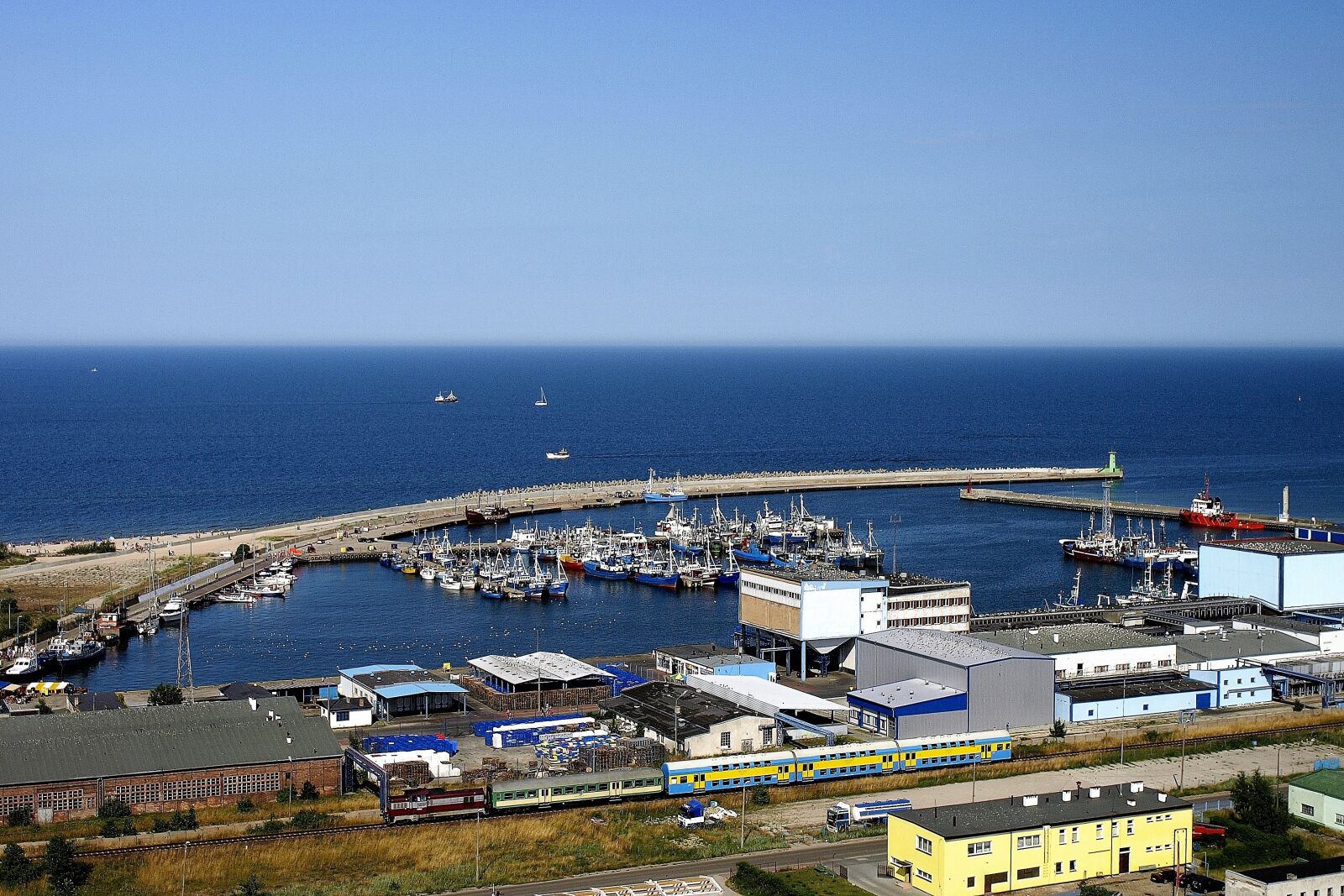Olympus E-510 (EVOLT E-510) sample photo. Wladyslawowo, sea, the baltic photography